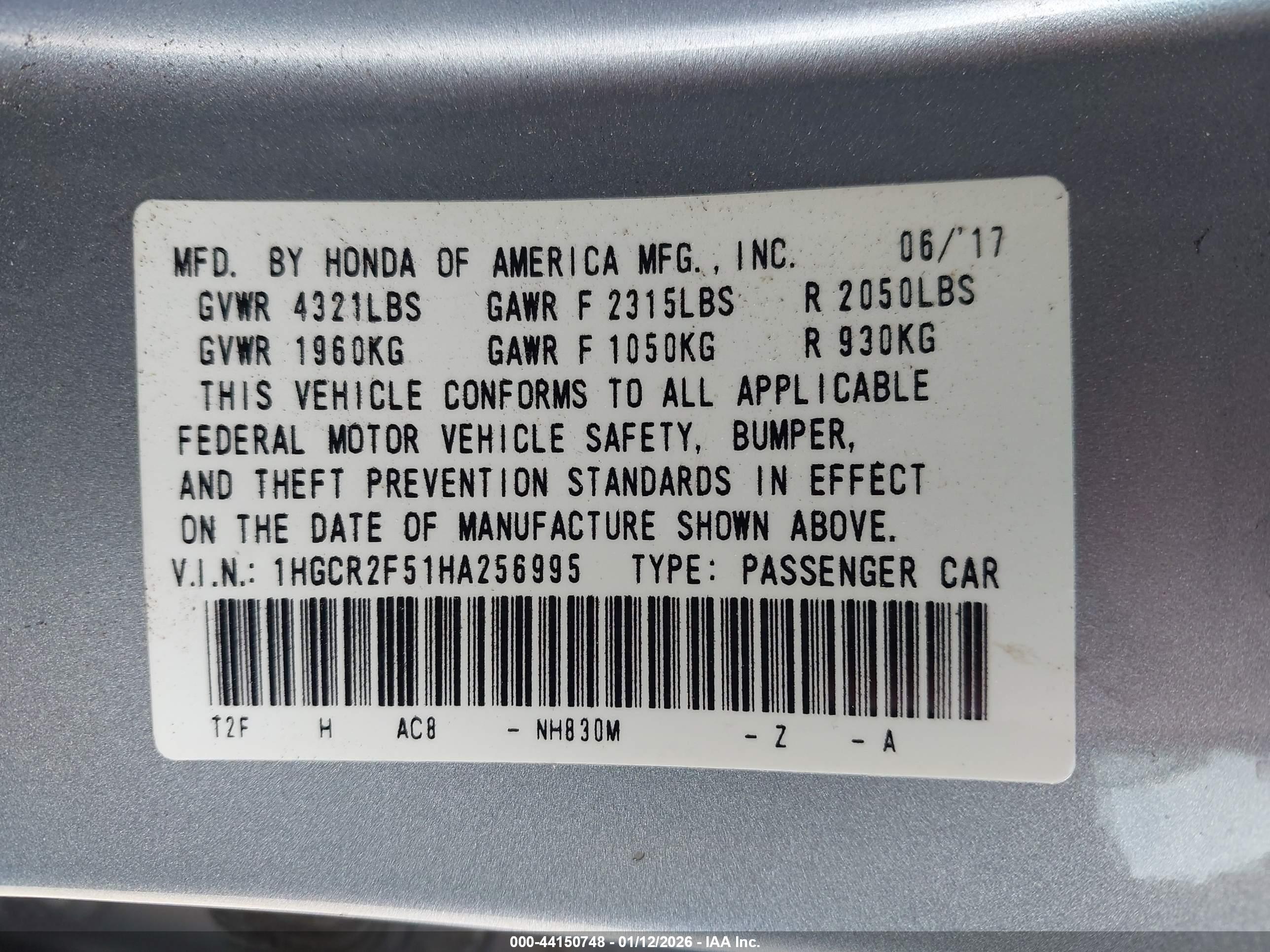 HONDA ACCORD image 9