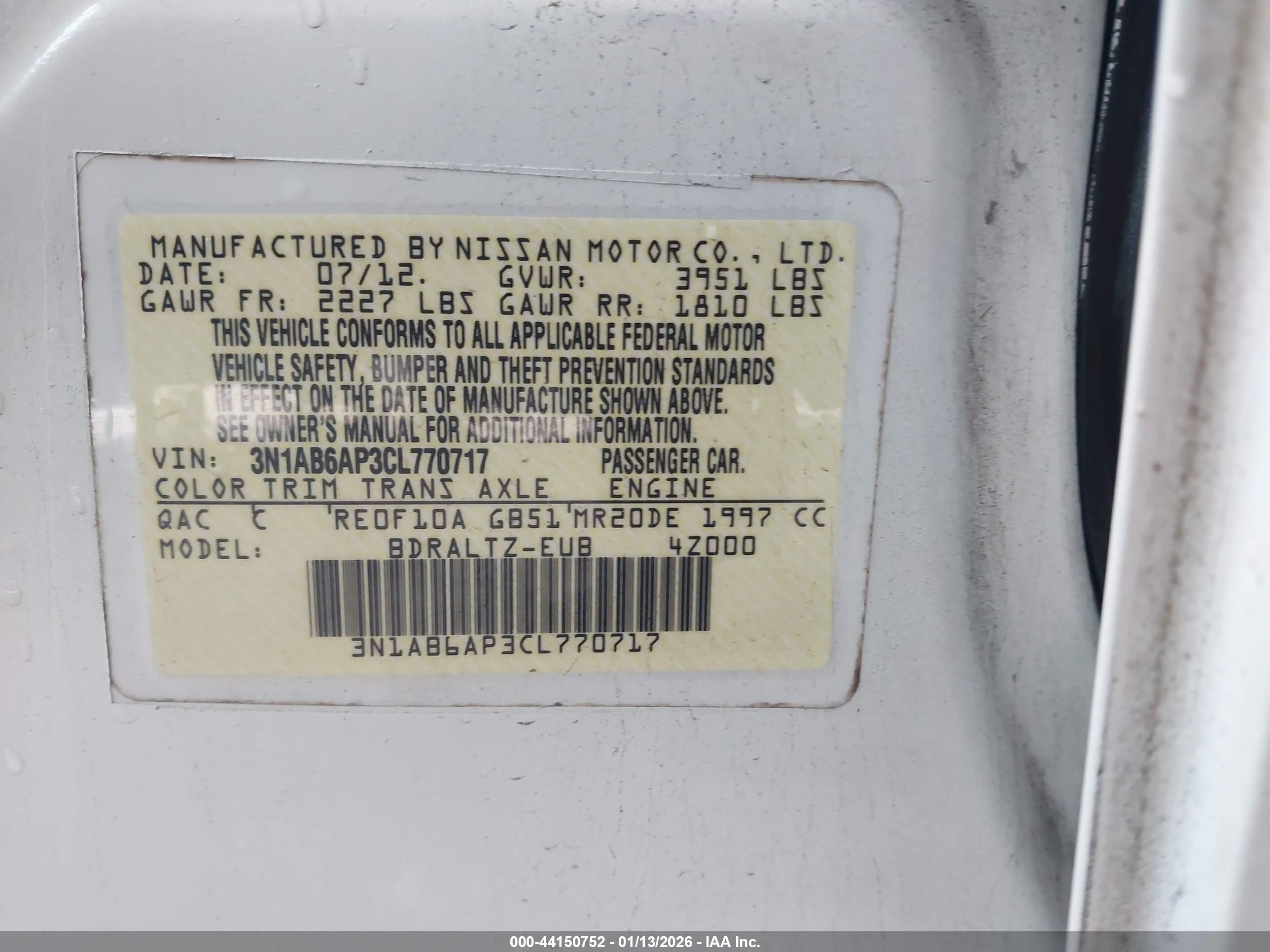 NISSAN SENTRA image 9