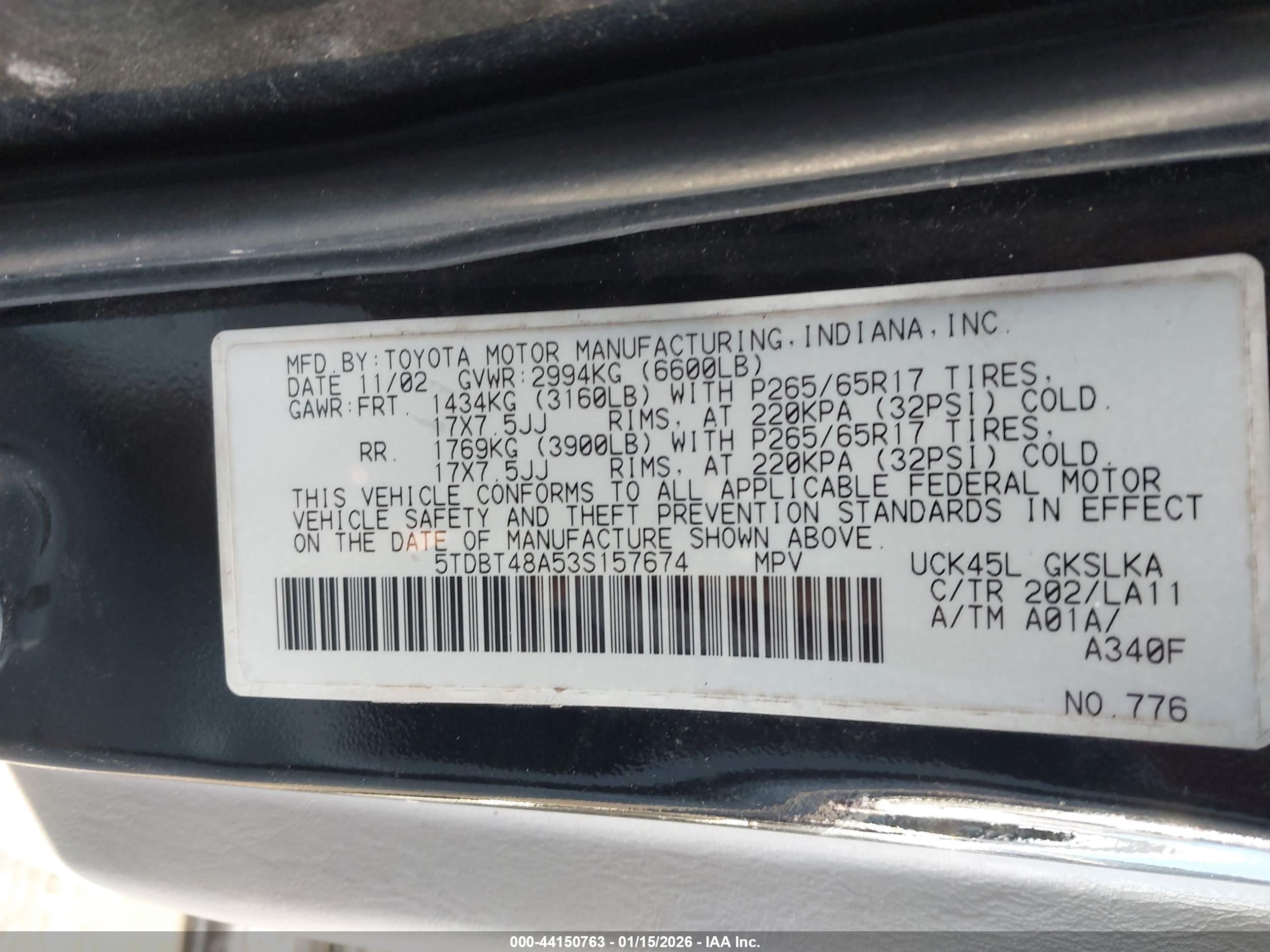 TOYOTA SEQUOIA image 9