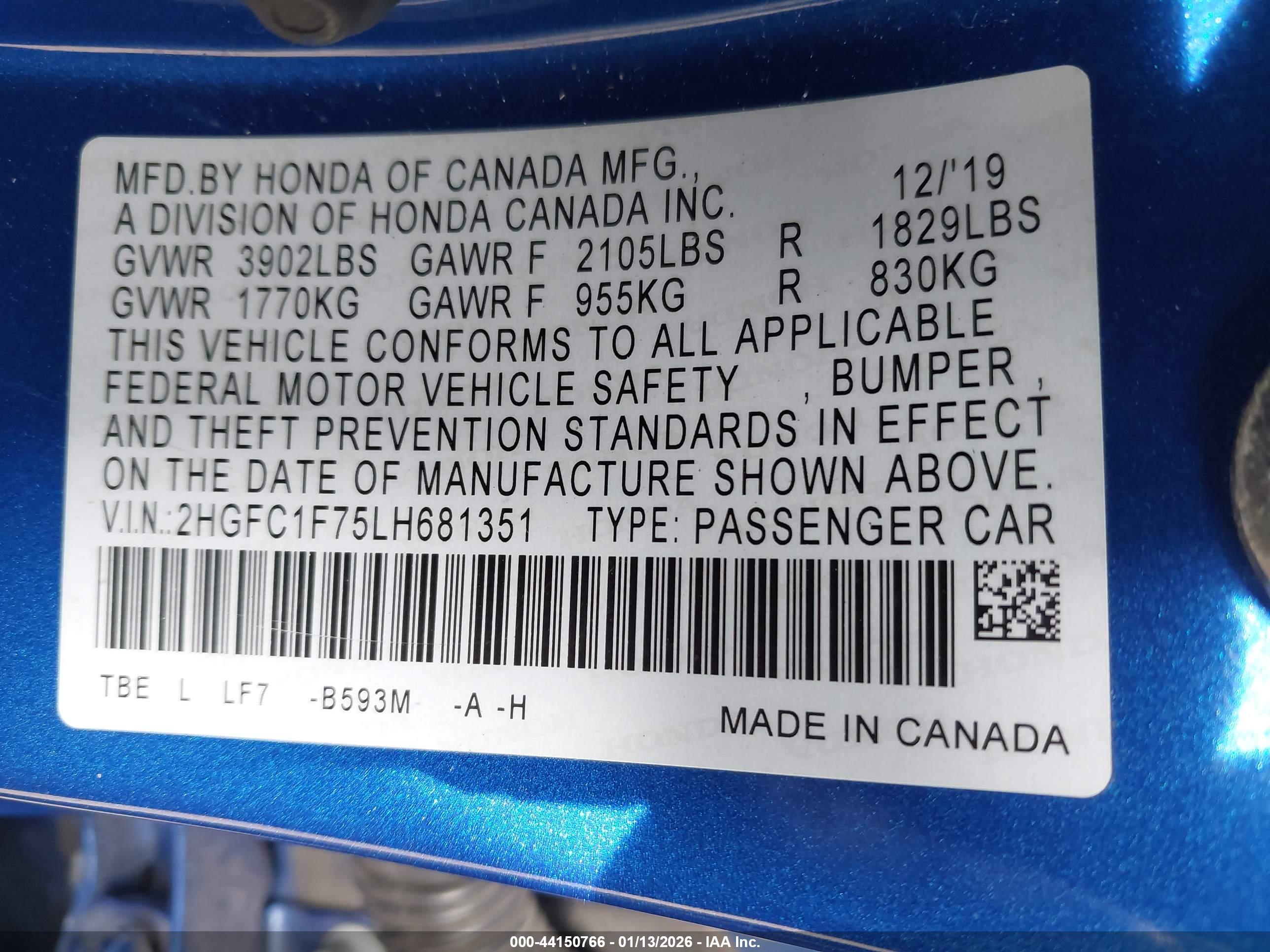 HONDA CIVIC image 9