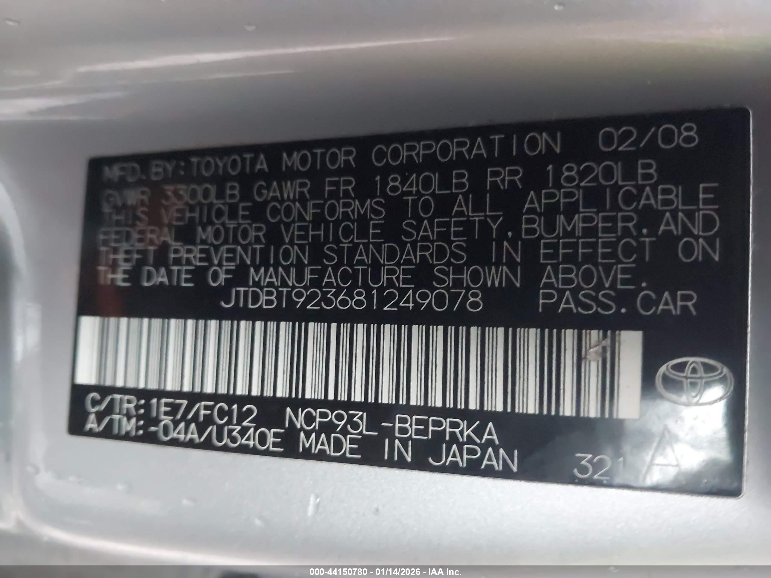 TOYOTA YARIS image 9