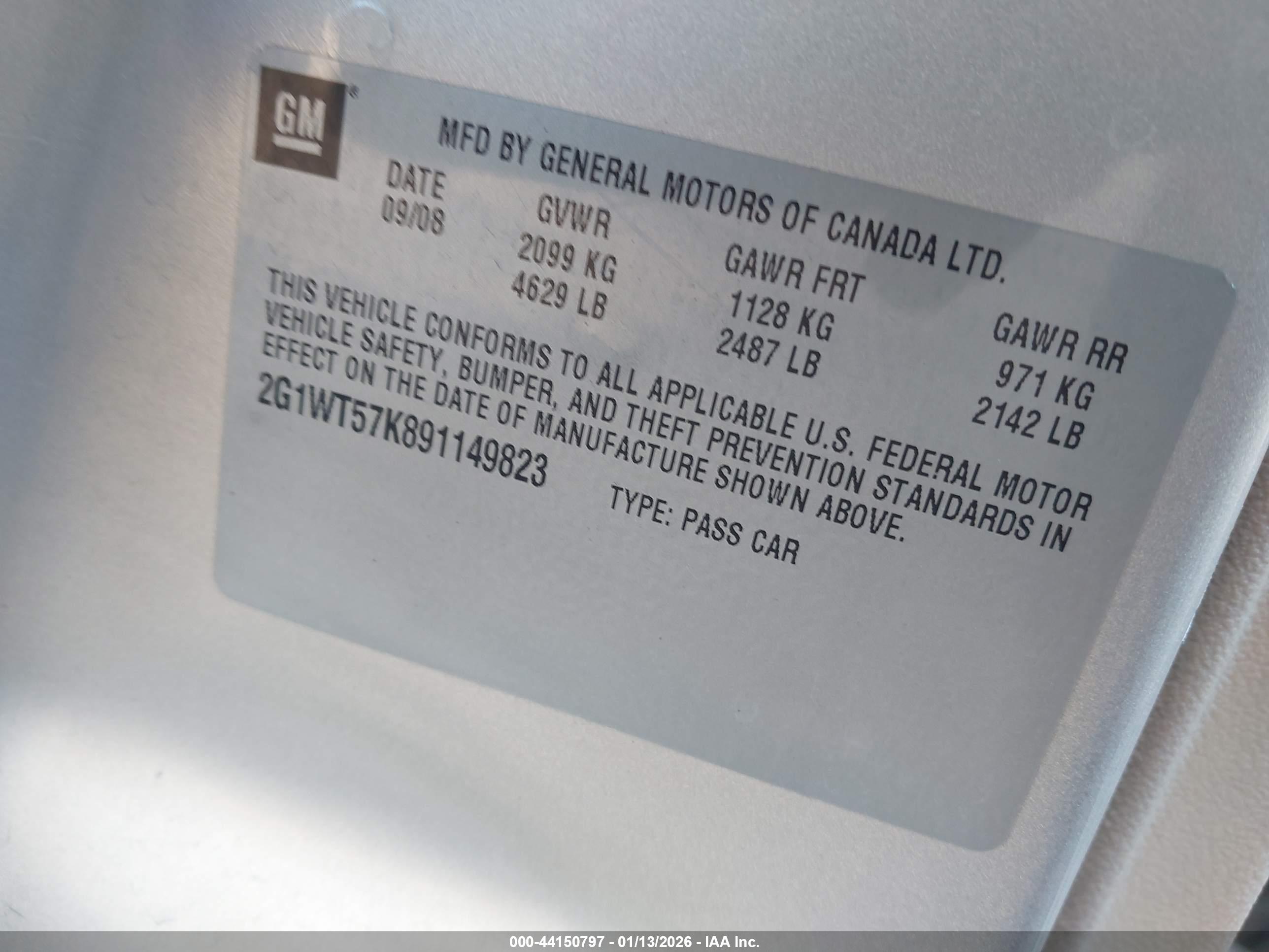 CHEVROLET IMPALA image 9