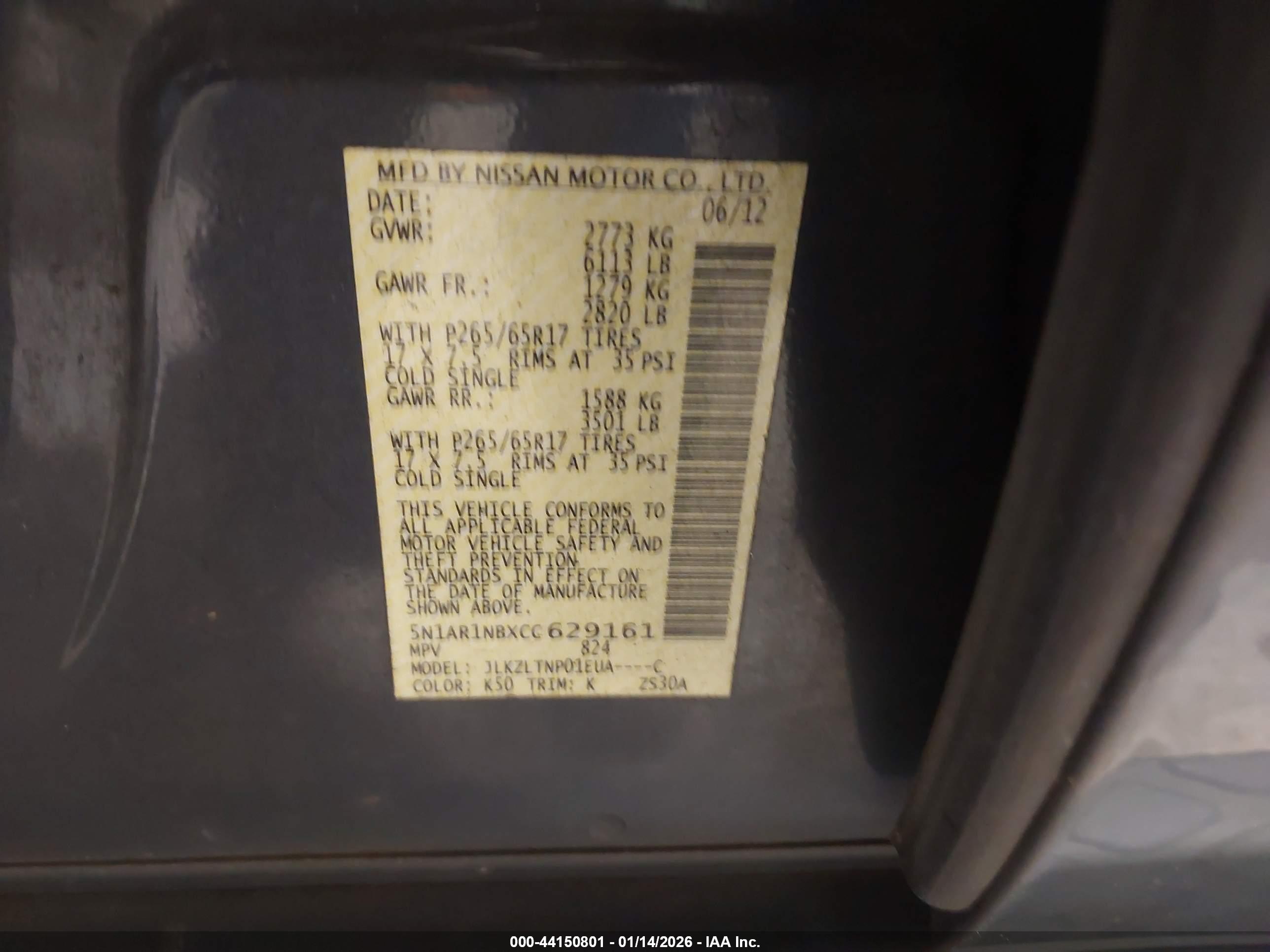 NISSAN PATHFINDER image 9