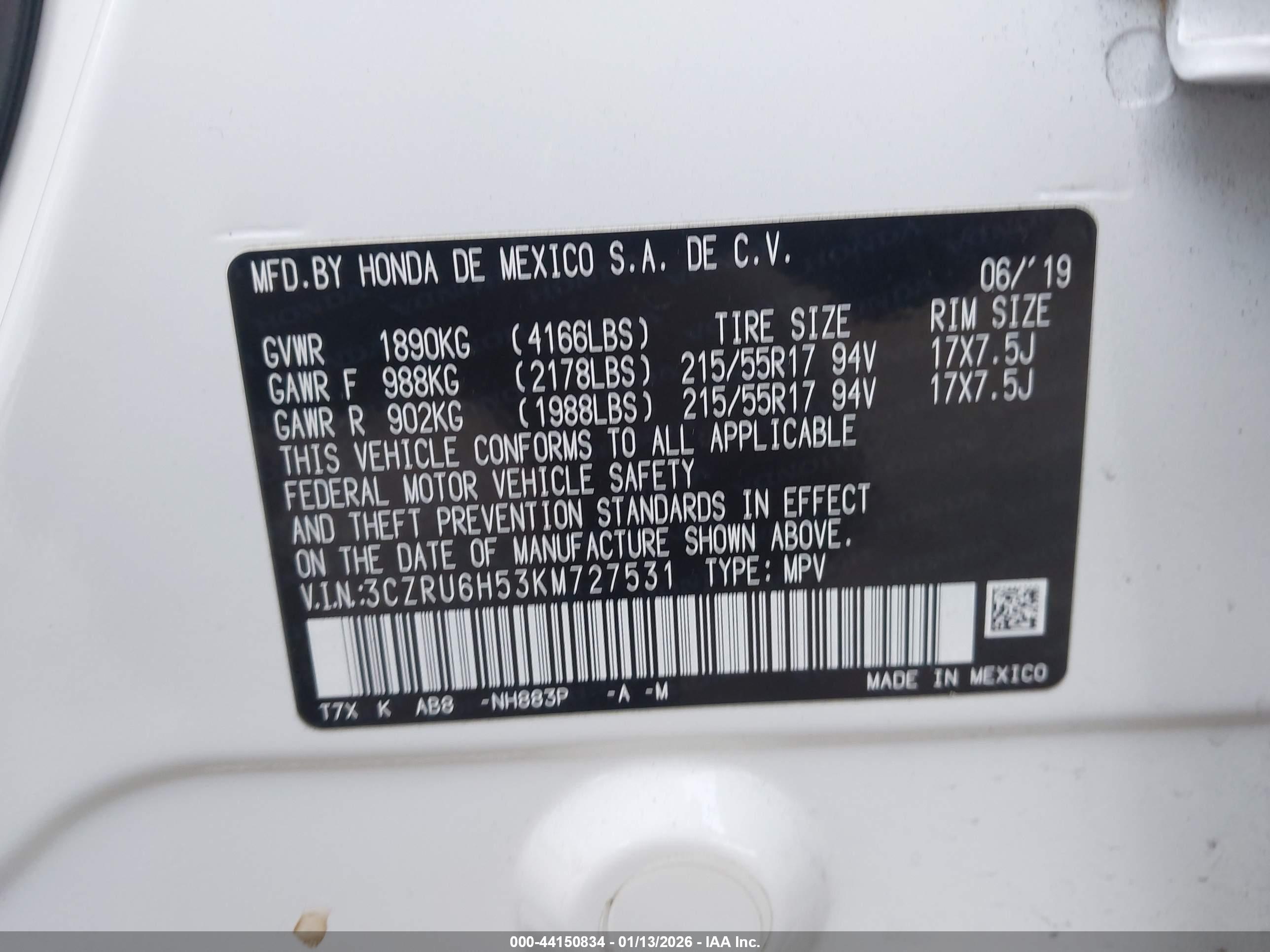 HONDA HR-V image 9
