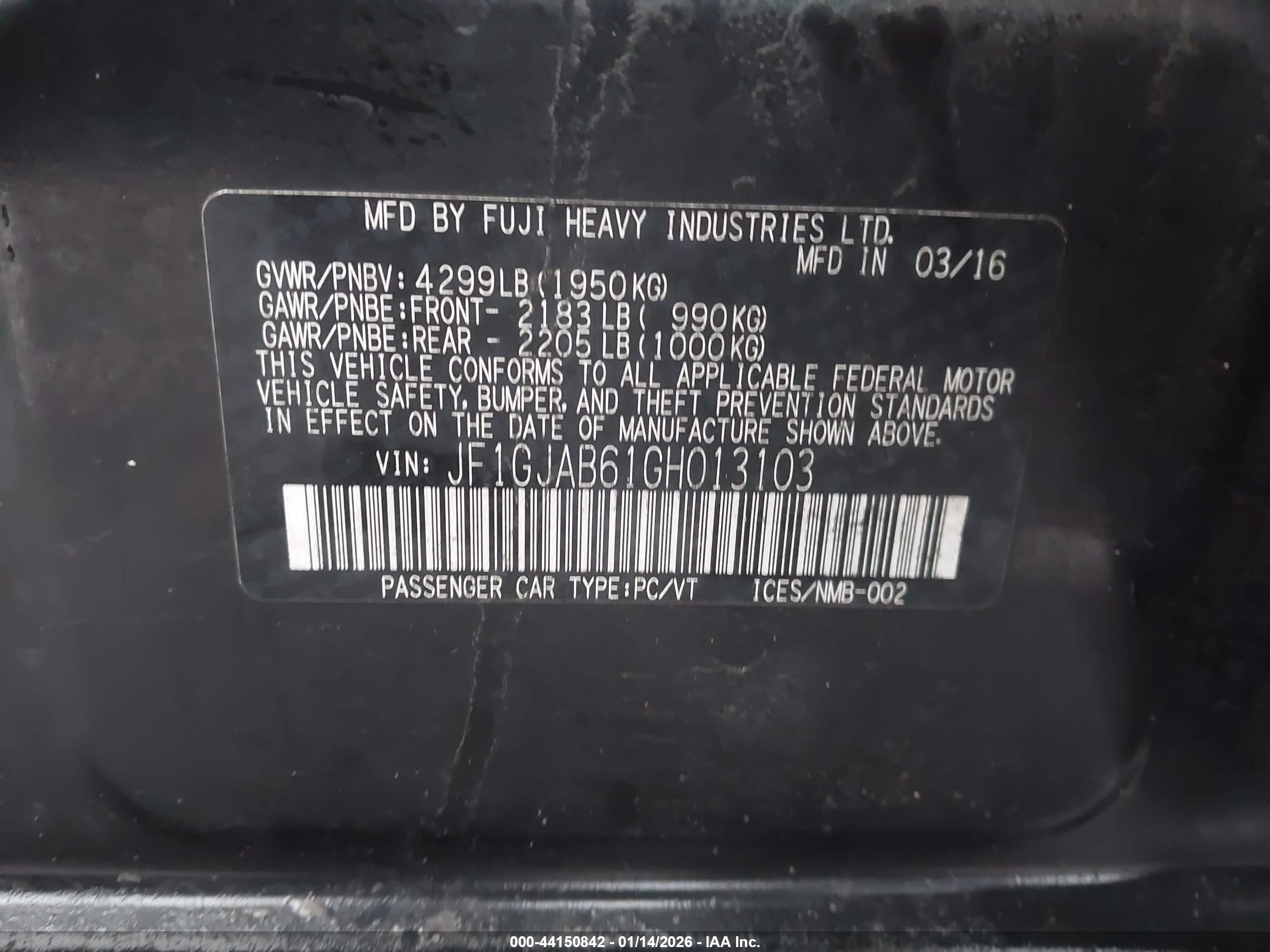 SUBARU IMPREZA image 9