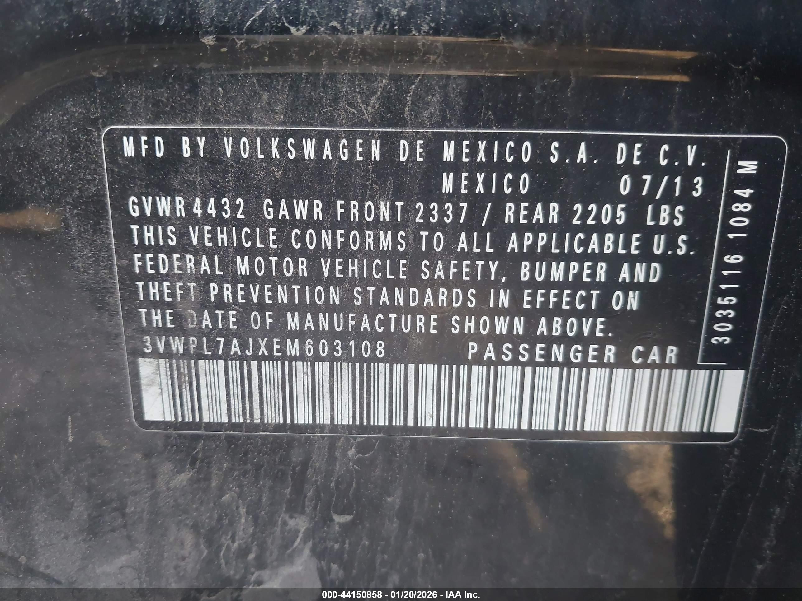 VOLKSWAGEN JETTA image 9