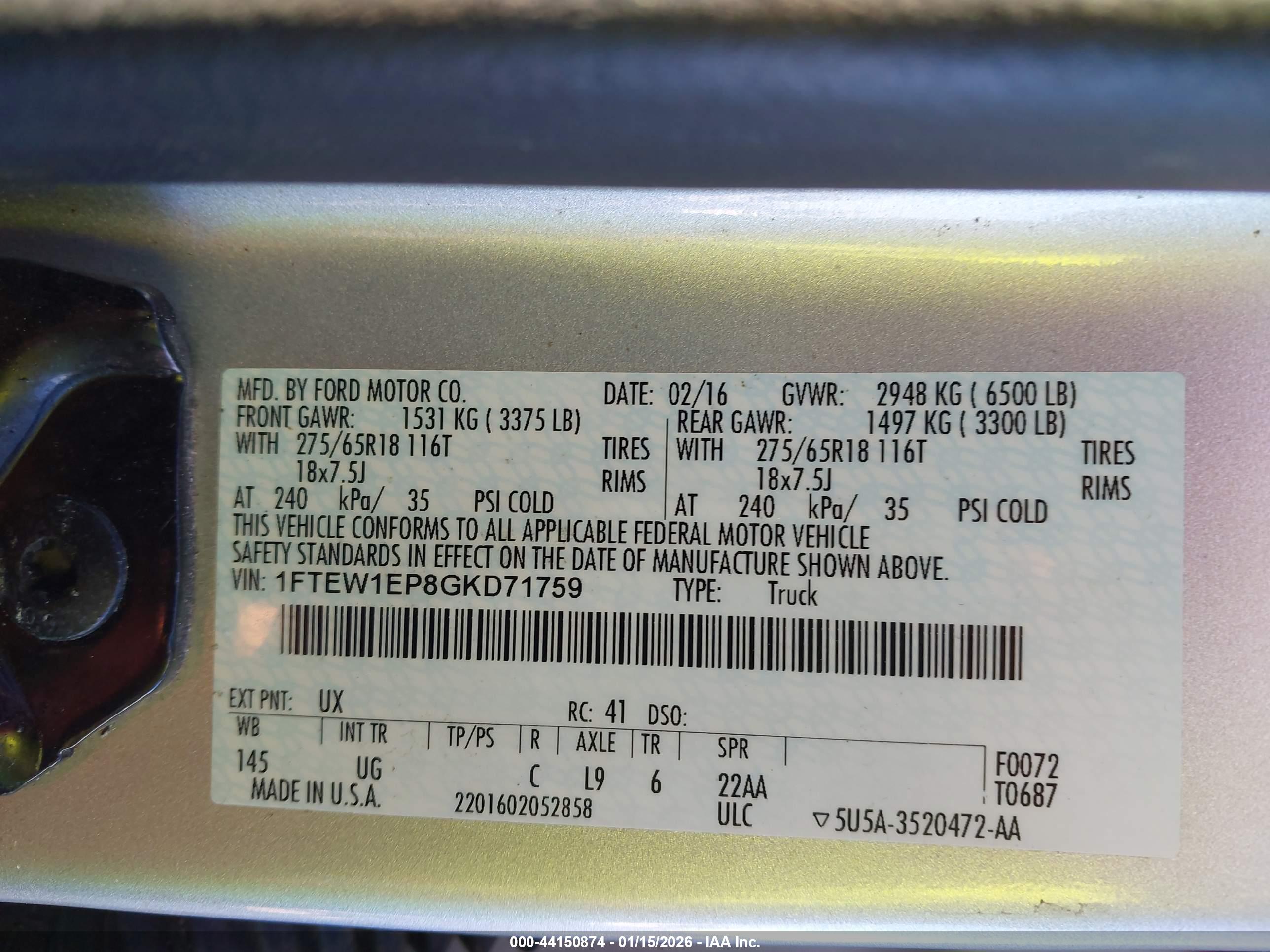 FORD F-150 image 9