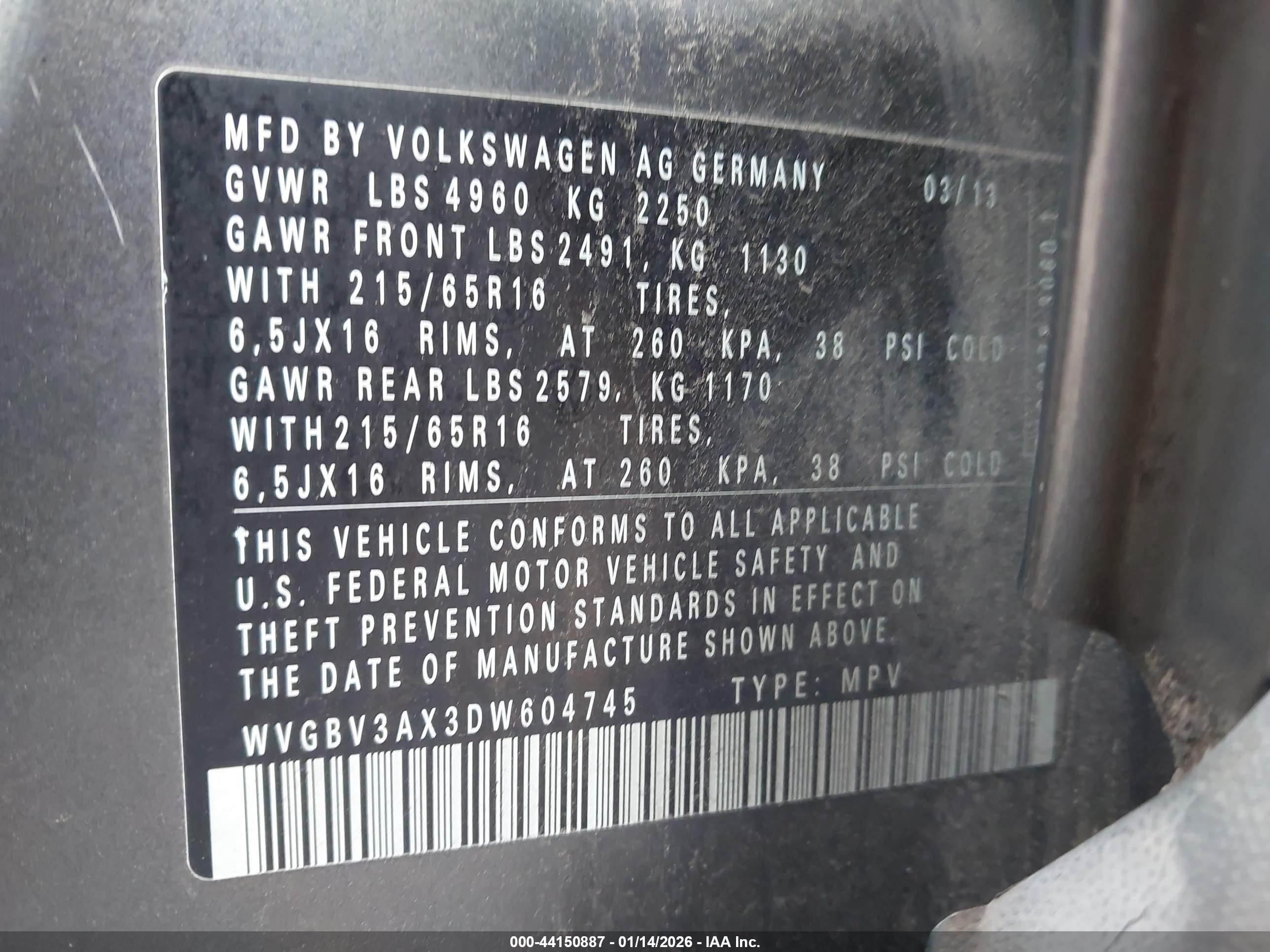 VOLKSWAGEN TIGUAN image 9