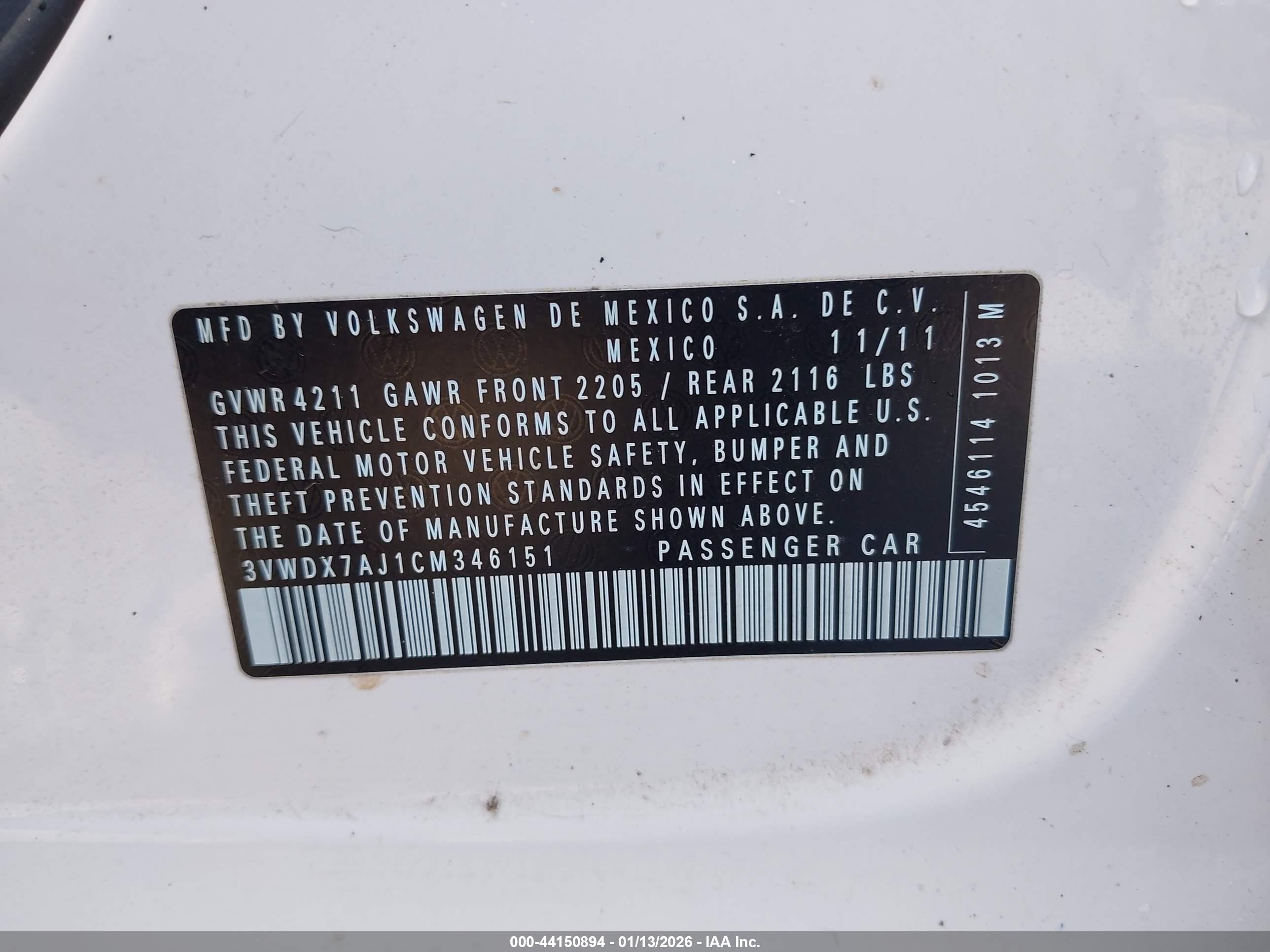 VOLKSWAGEN JETTA image 9