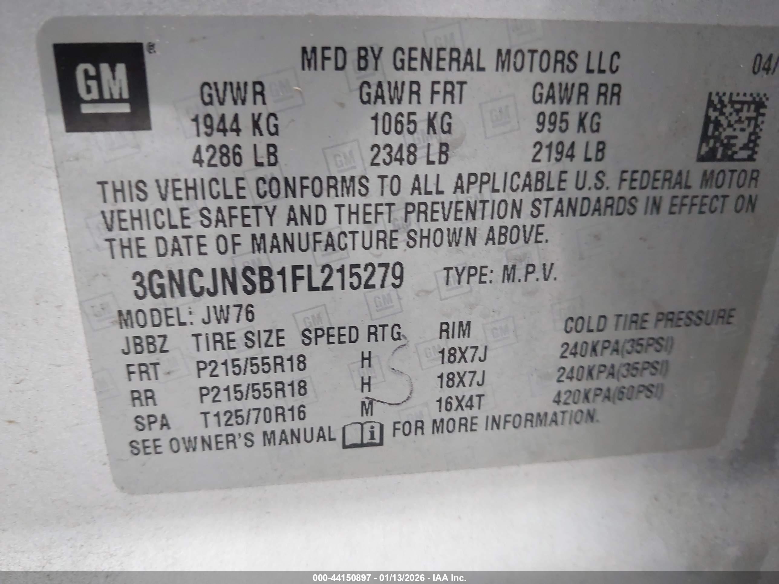 CHEVROLET TRAX image 9