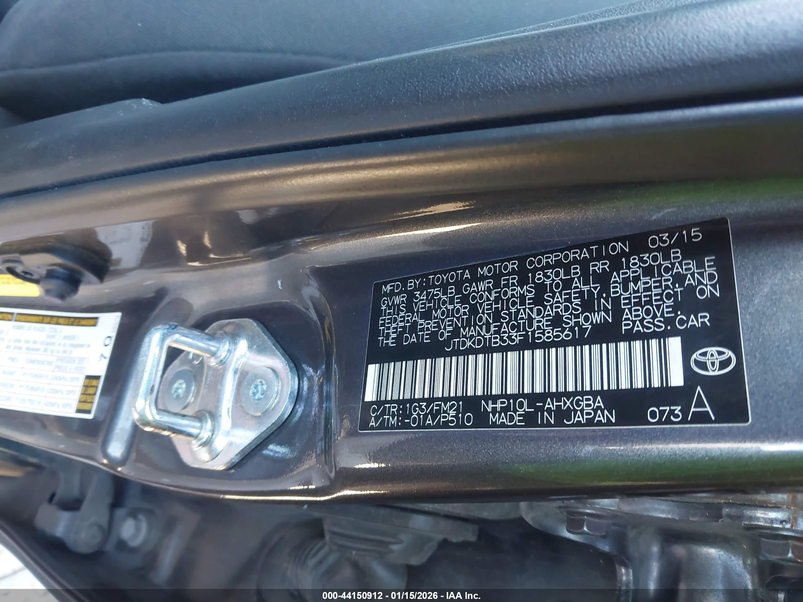 TOYOTA PRIUS image 9