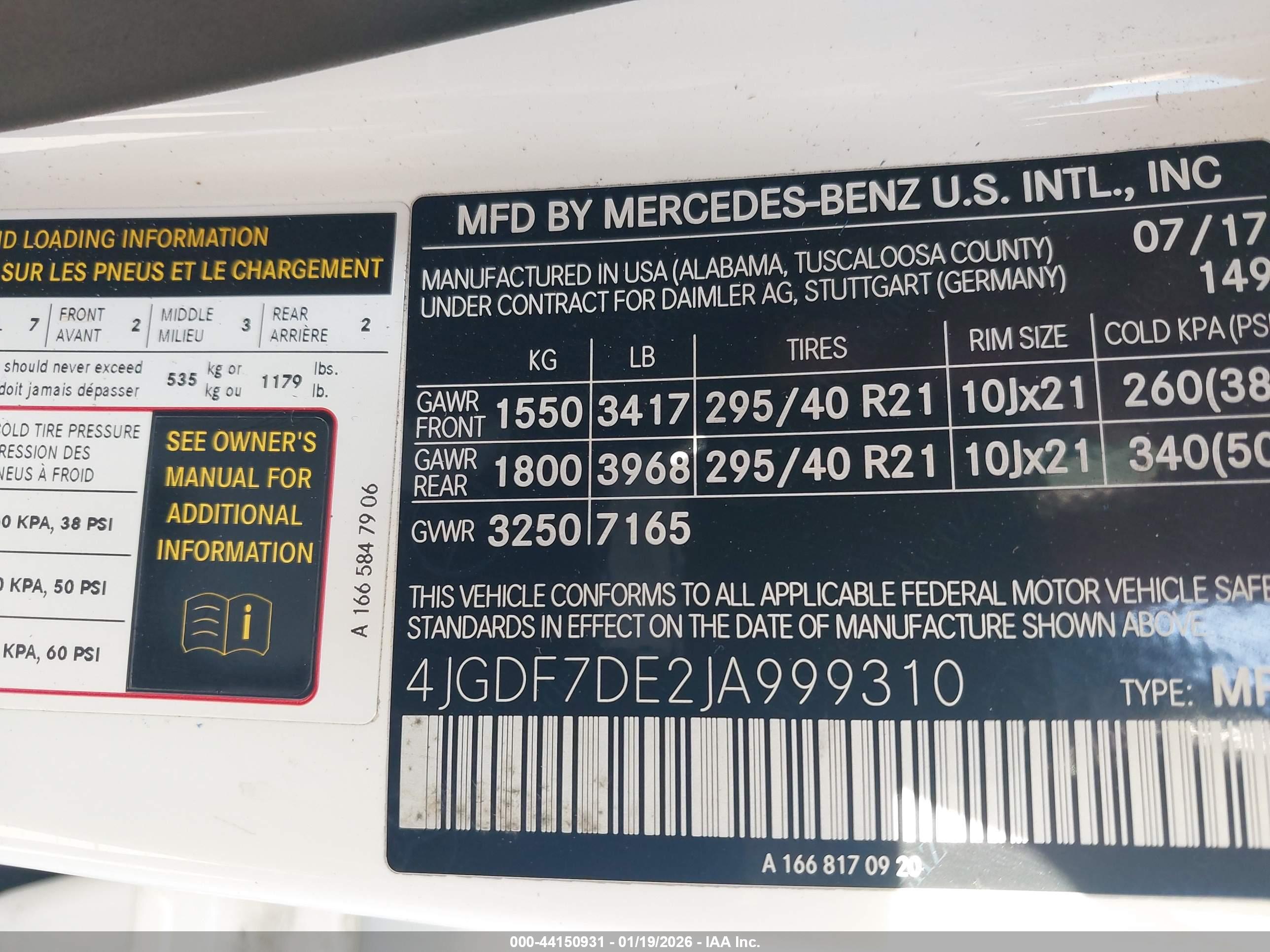 MERCEDES-BENZ GLS image 9