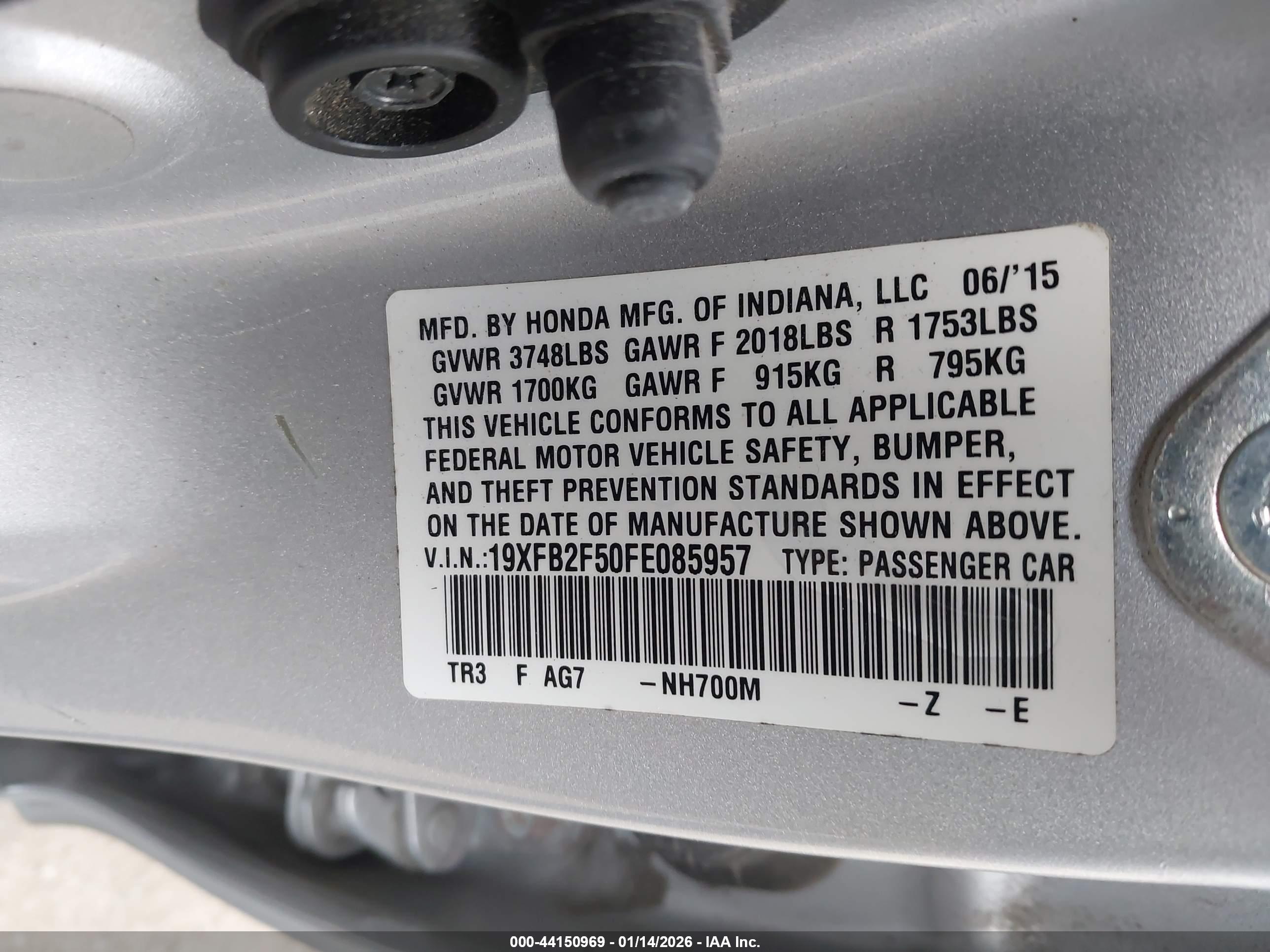 HONDA CIVIC image 9