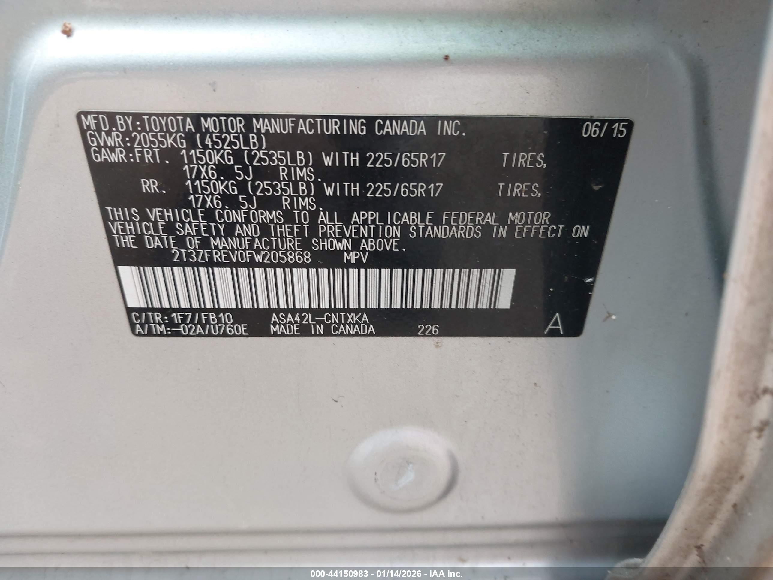 TOYOTA RAV4 image 9