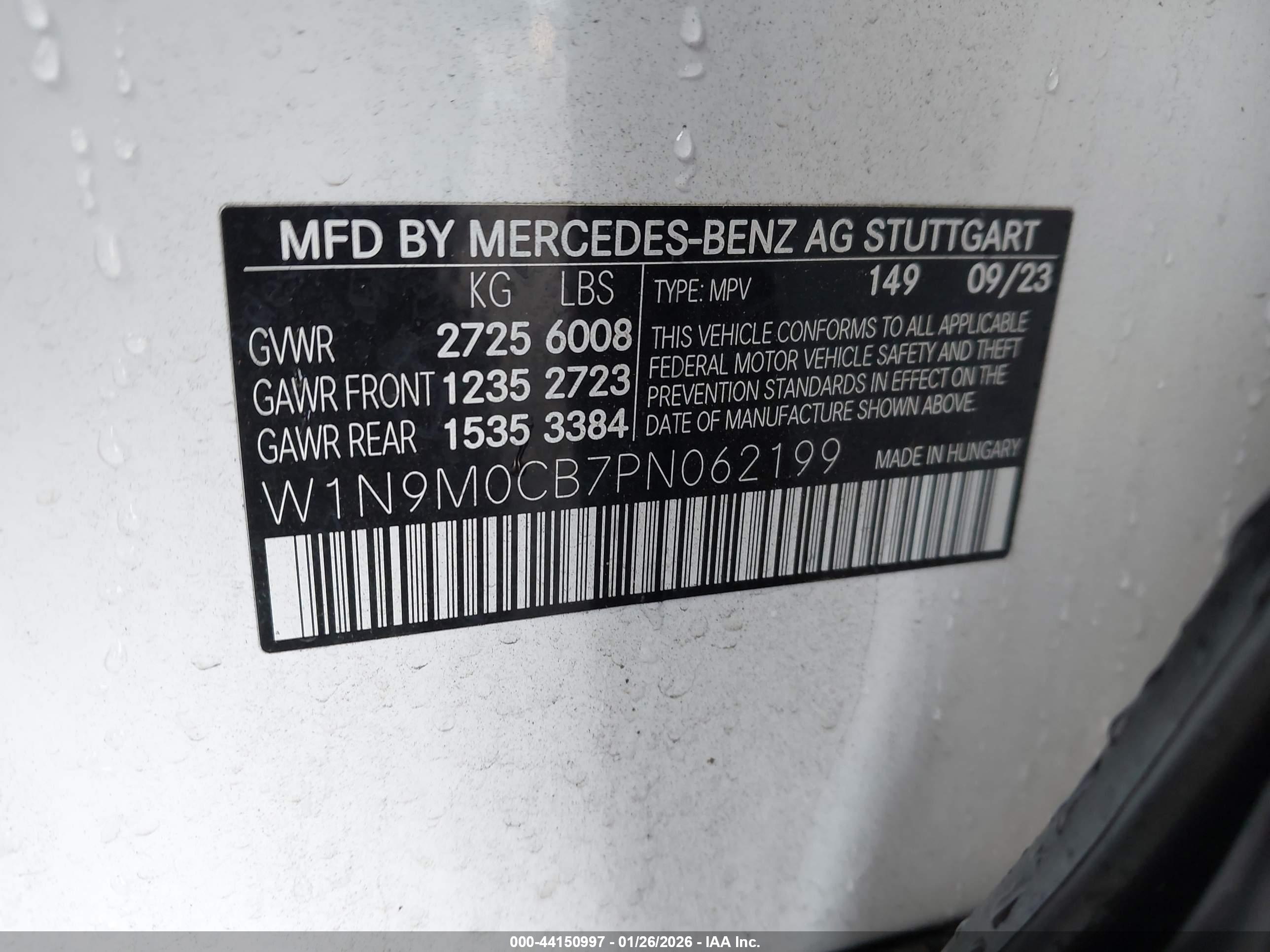 MERCEDES-BENZ EQB image 9