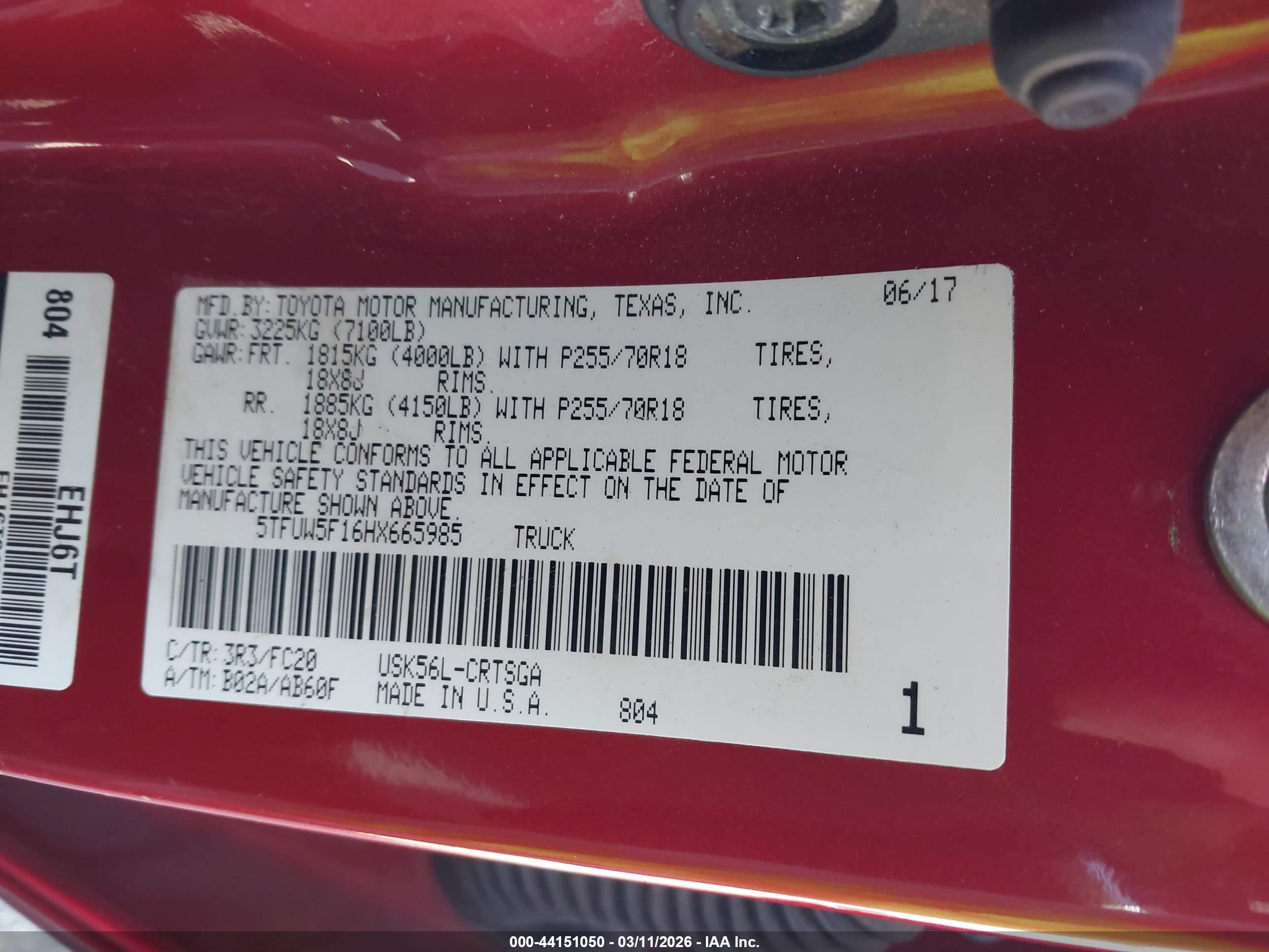 TOYOTA TUNDRA image 9