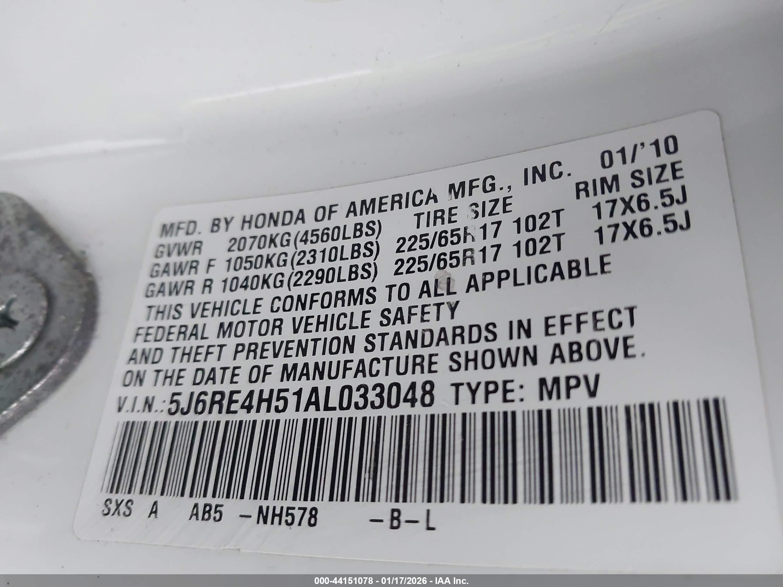 HONDA CR-V image 9