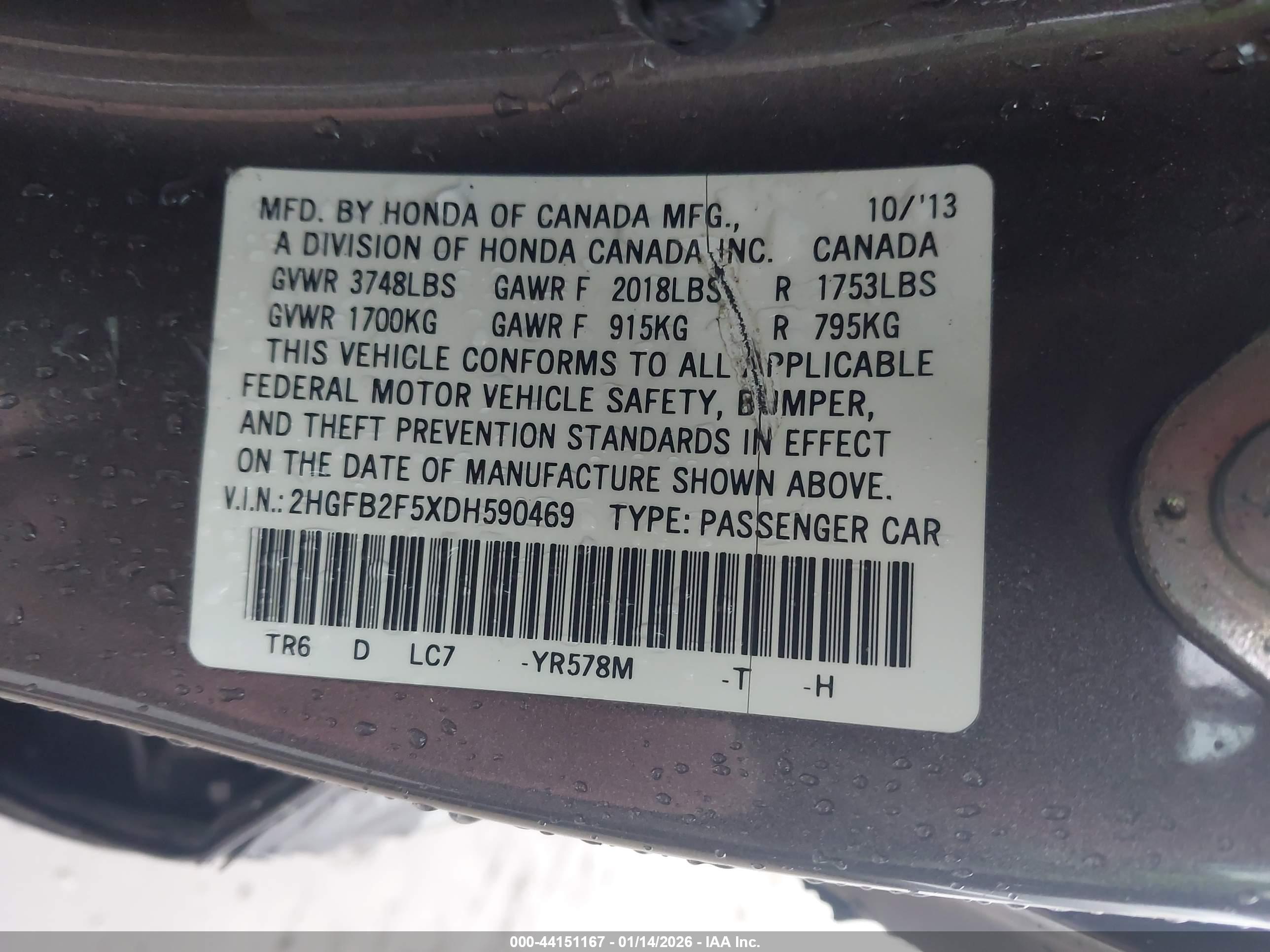 HONDA CIVIC image 9