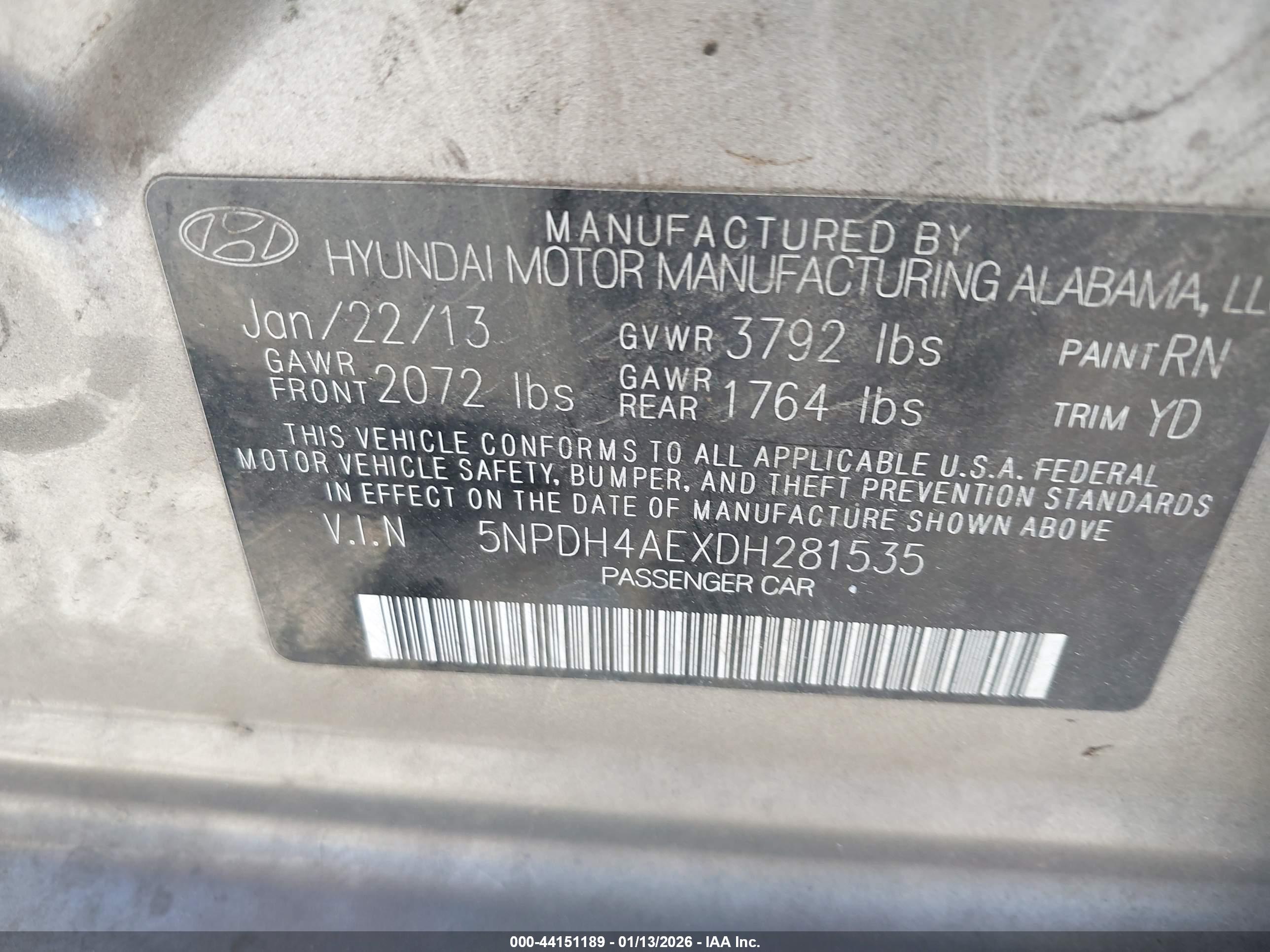 HYUNDAI ELANTRA image 9