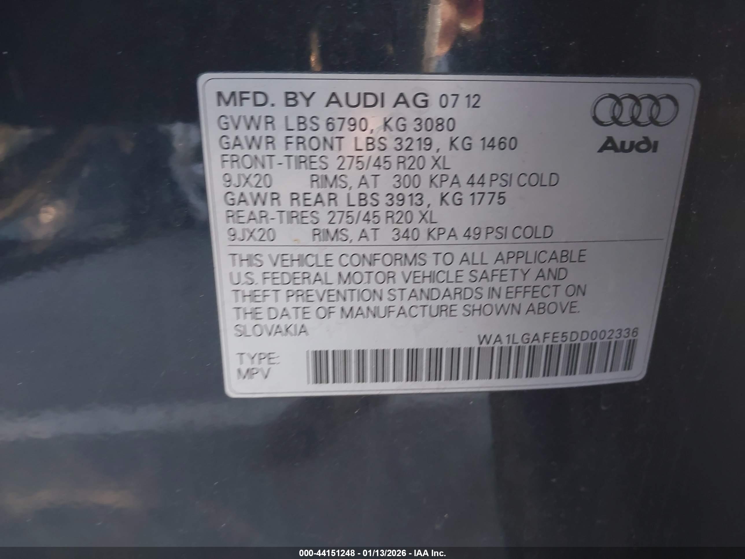 AUDI Q7 image 9