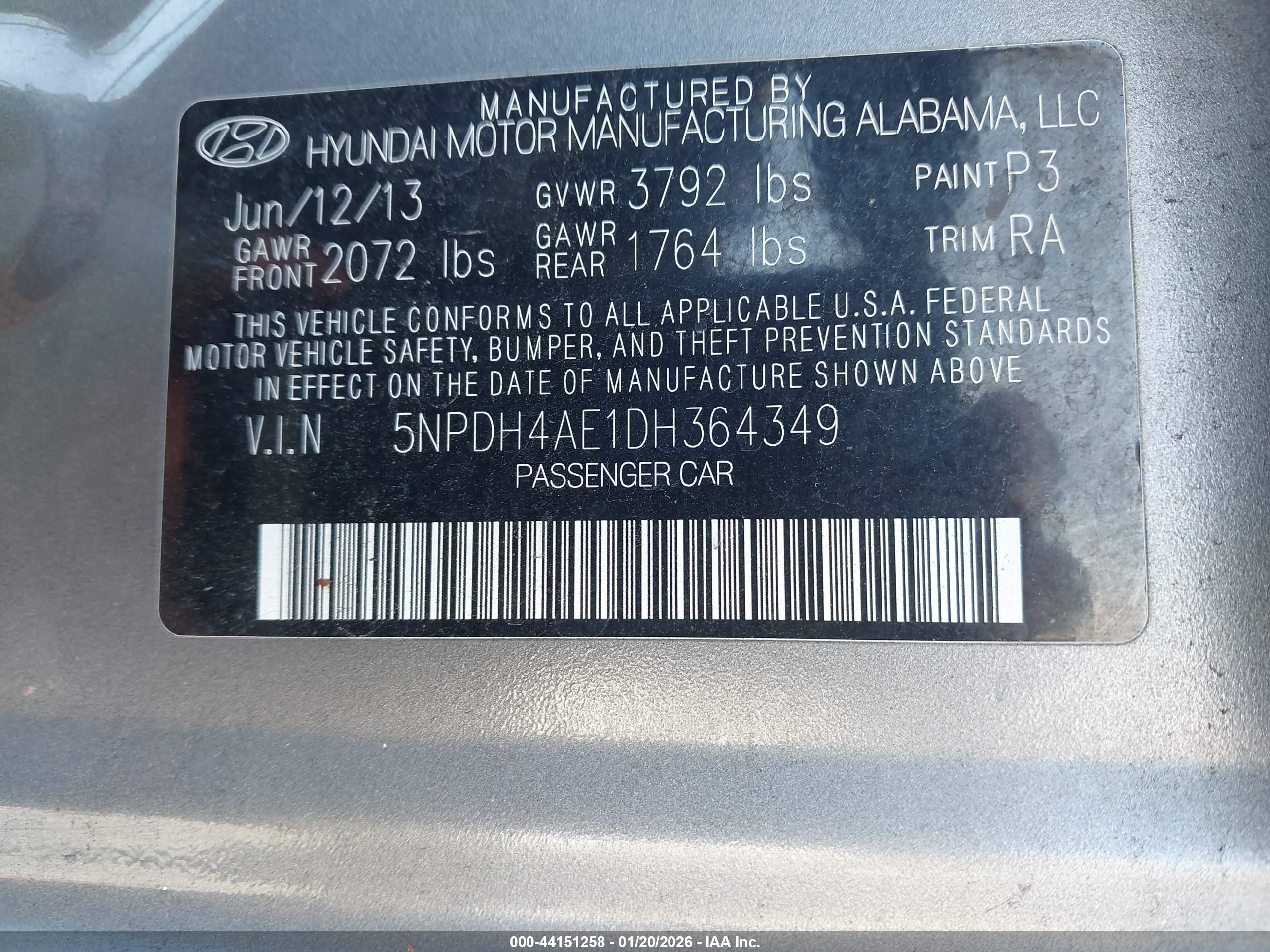 HYUNDAI ELANTRA image 9