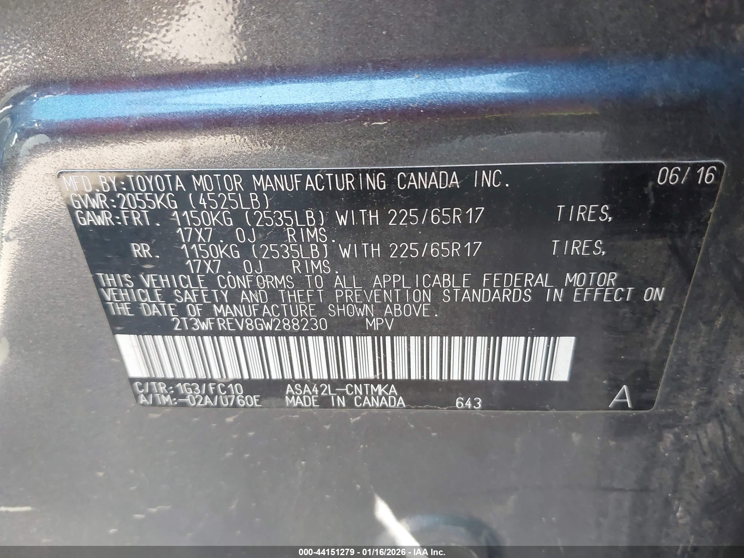 TOYOTA RAV4 image 9