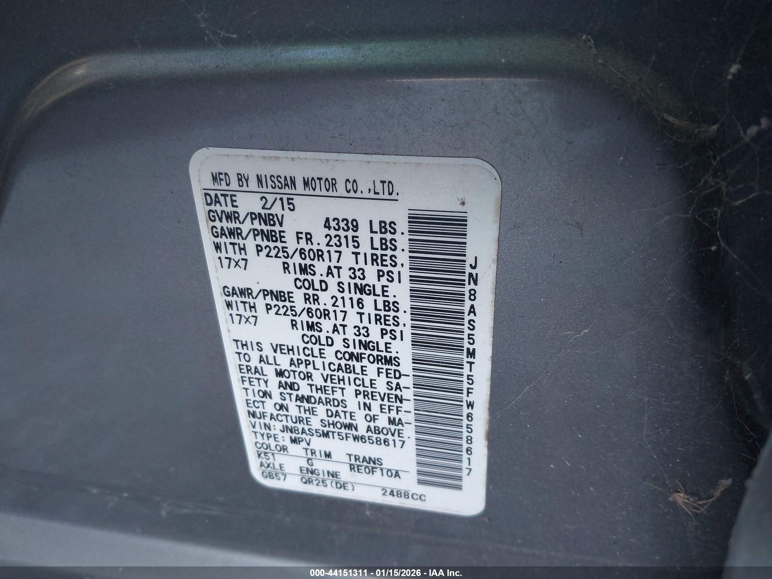 NISSAN ROGUE image 9