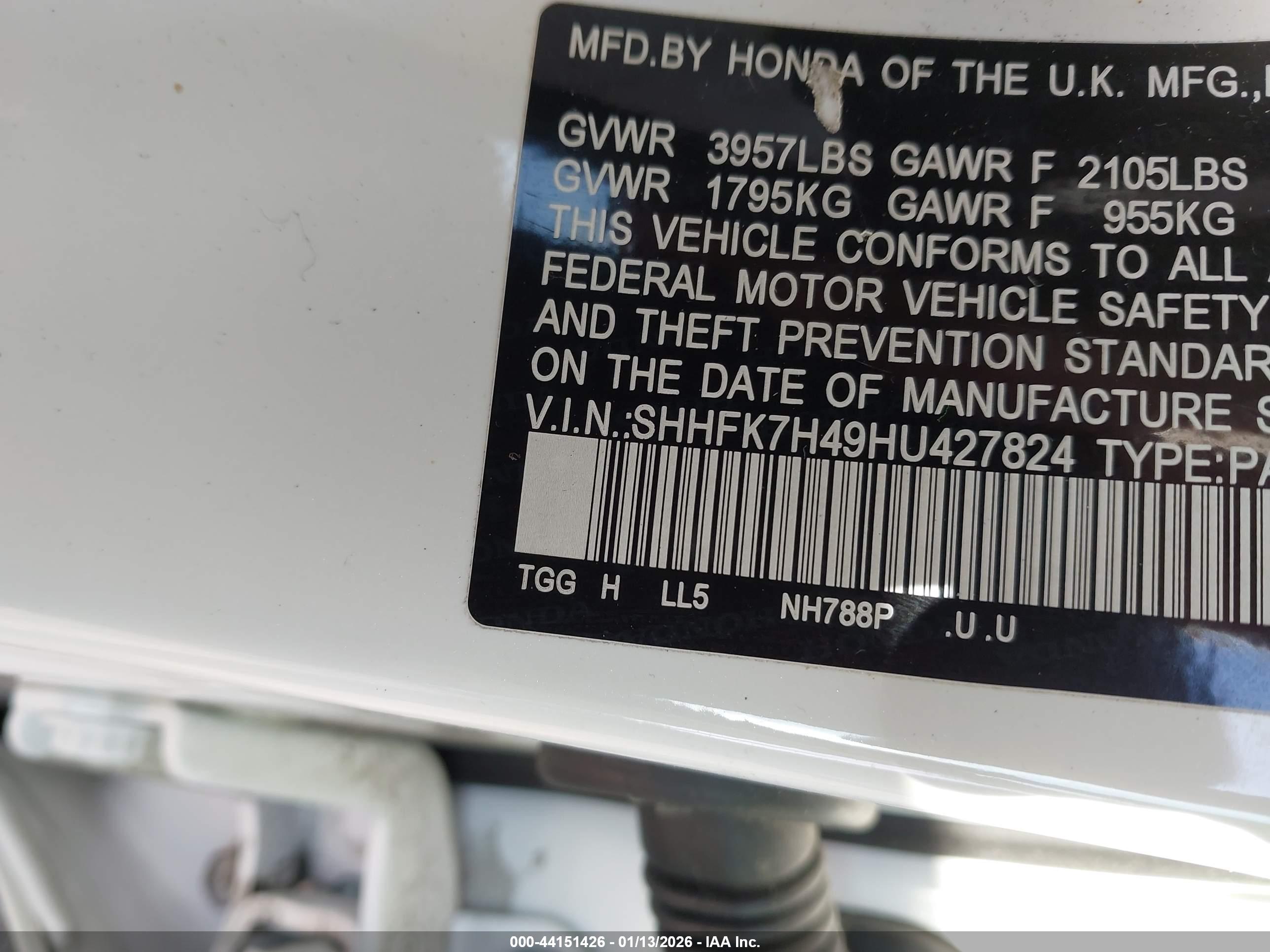 HONDA CIVIC image 9