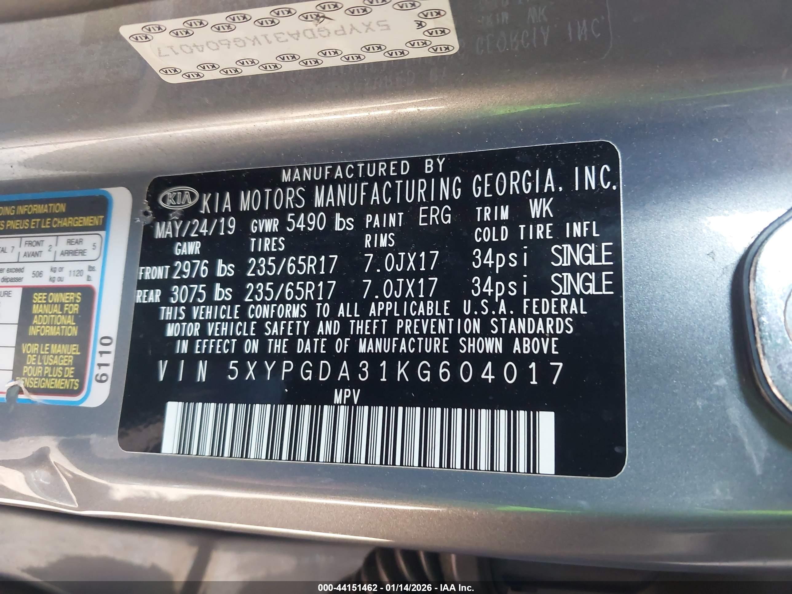 KIA SORENTO image 9