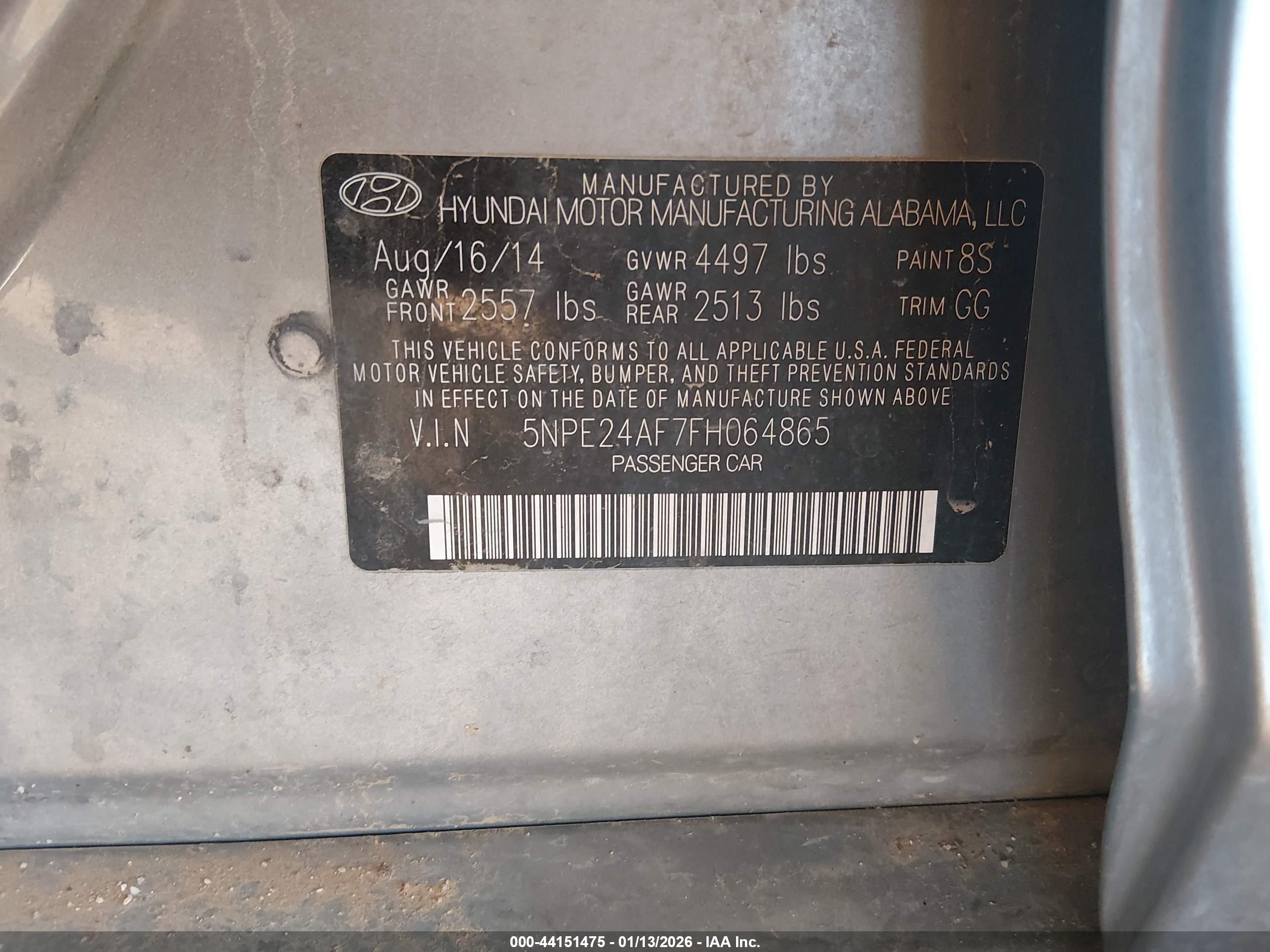 HYUNDAI SONATA image 9