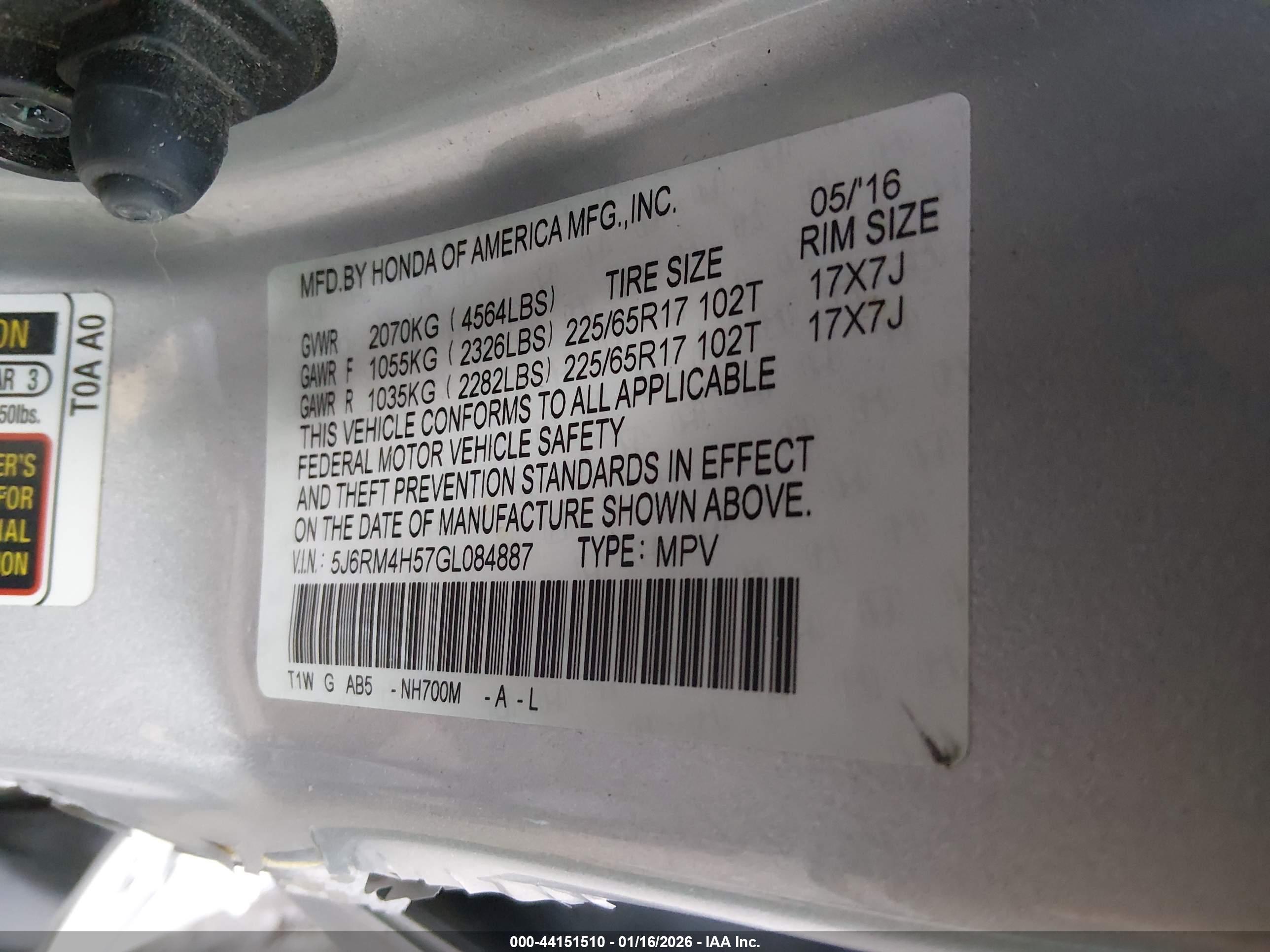 HONDA CR-V image 9