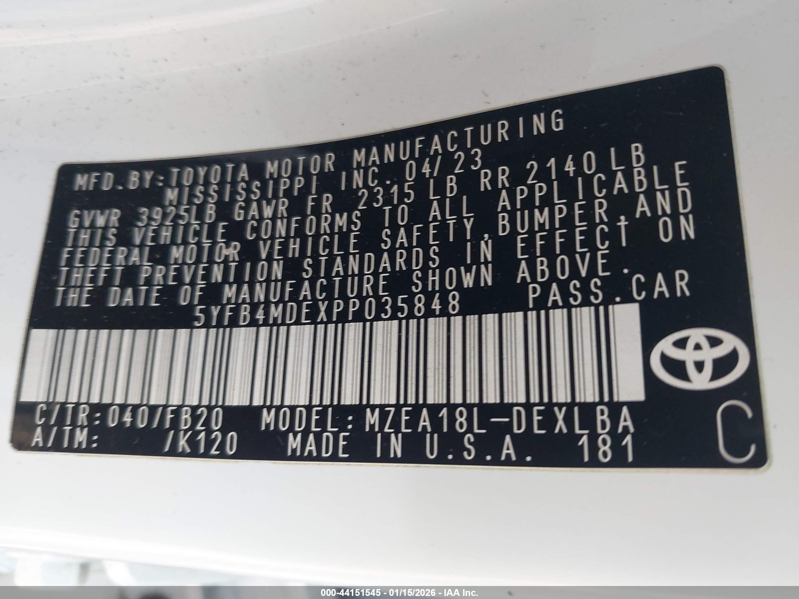 TOYOTA COROLLA image 9