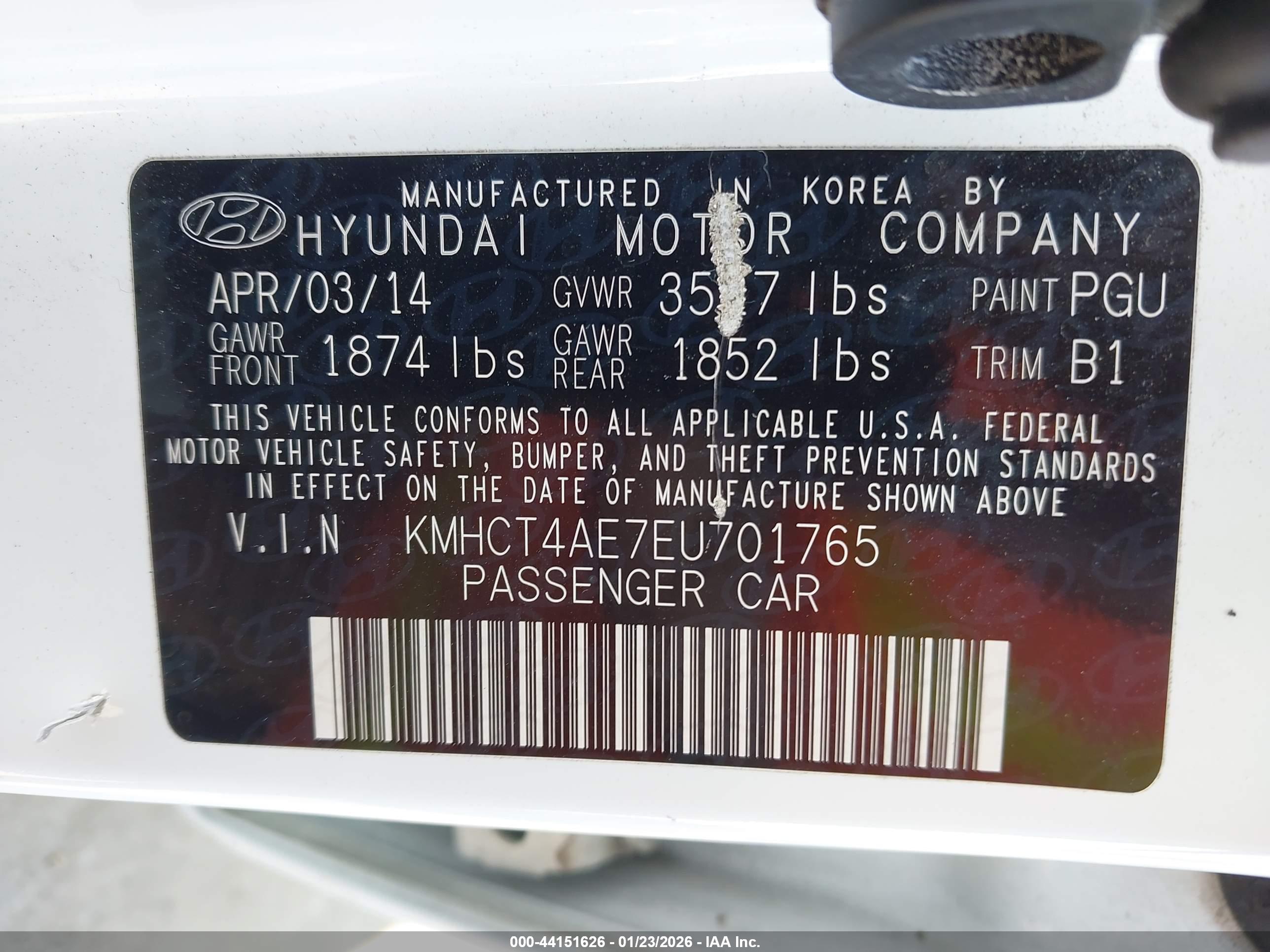 HYUNDAI ACCENT image 9