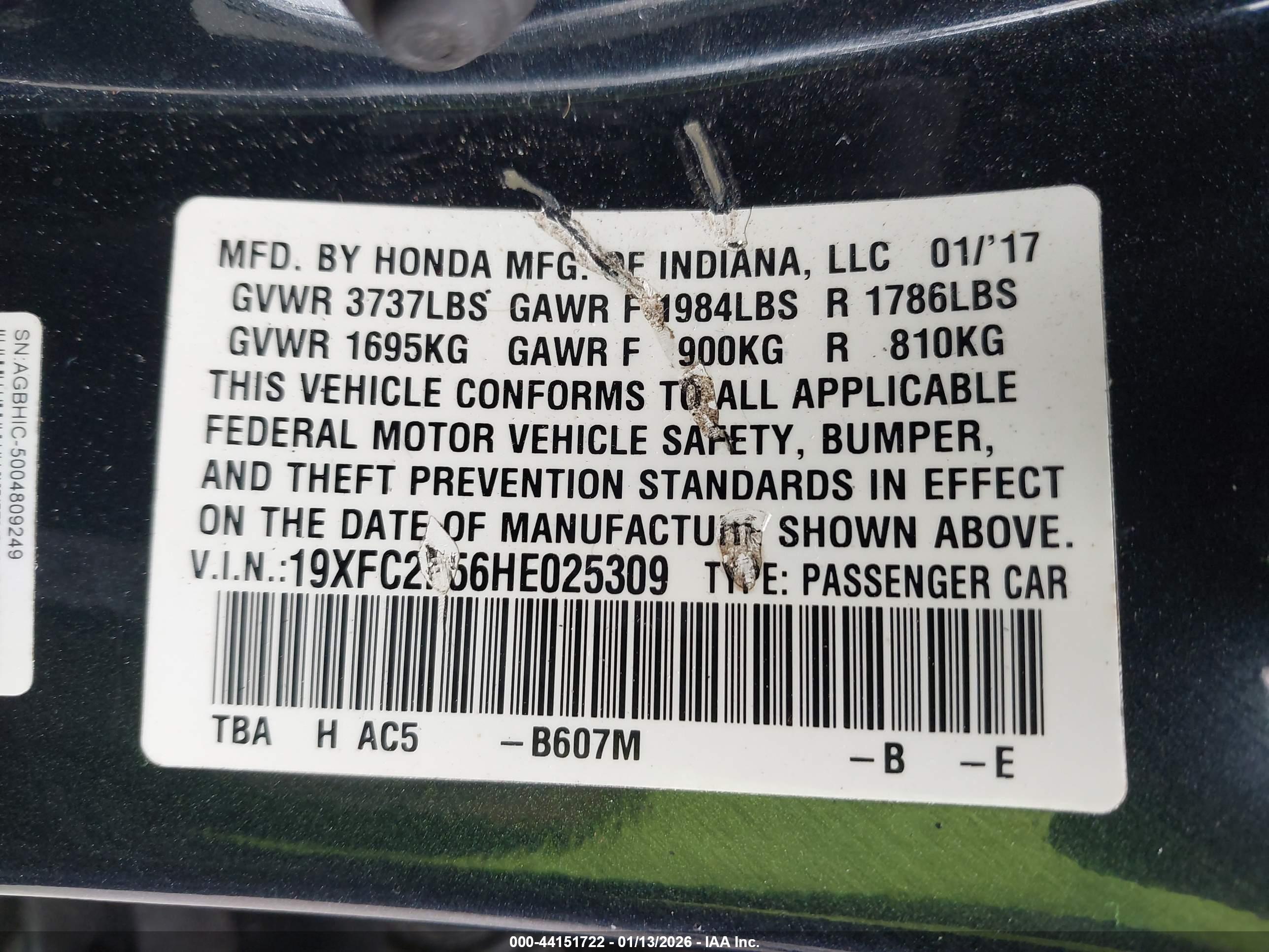 HONDA CIVIC image 9