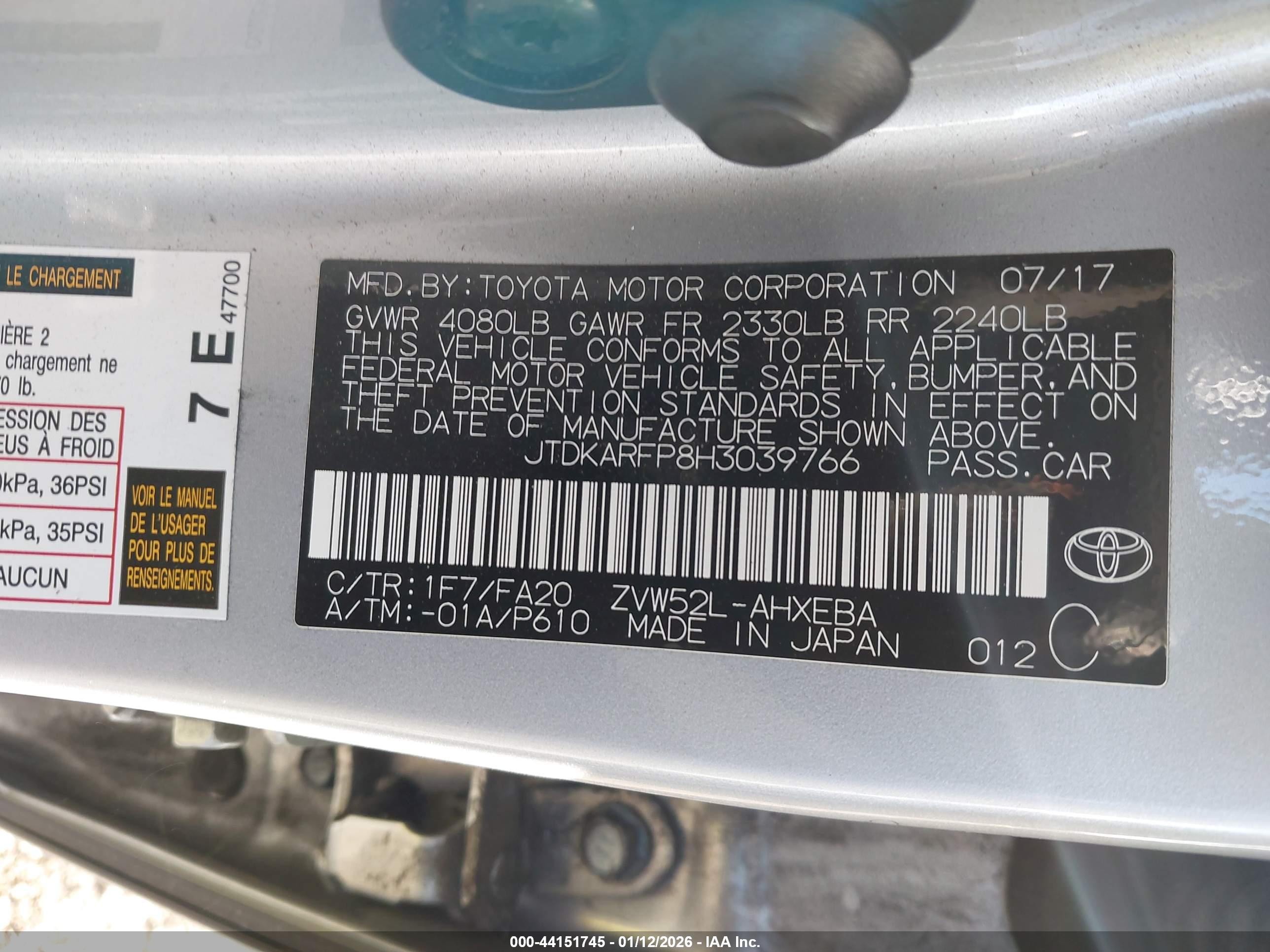 TOYOTA PRIUS image 9