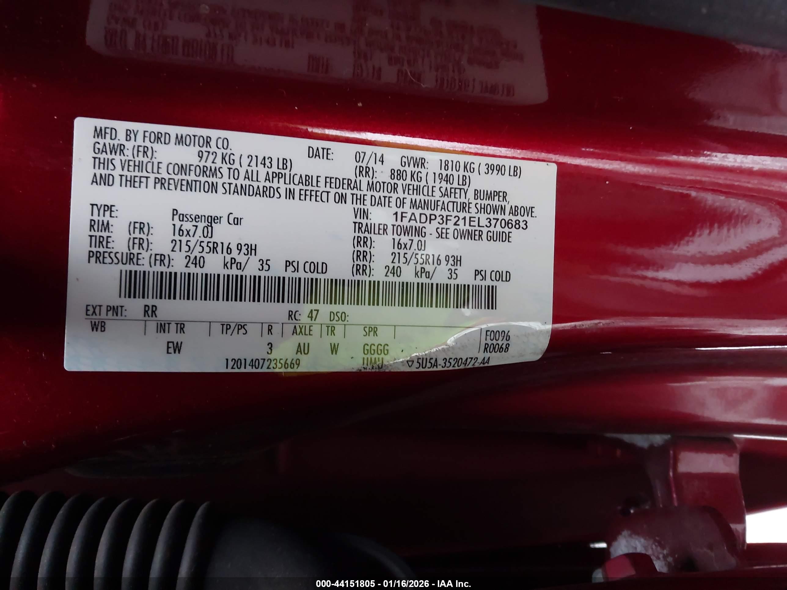 FORD FOCUS image 9