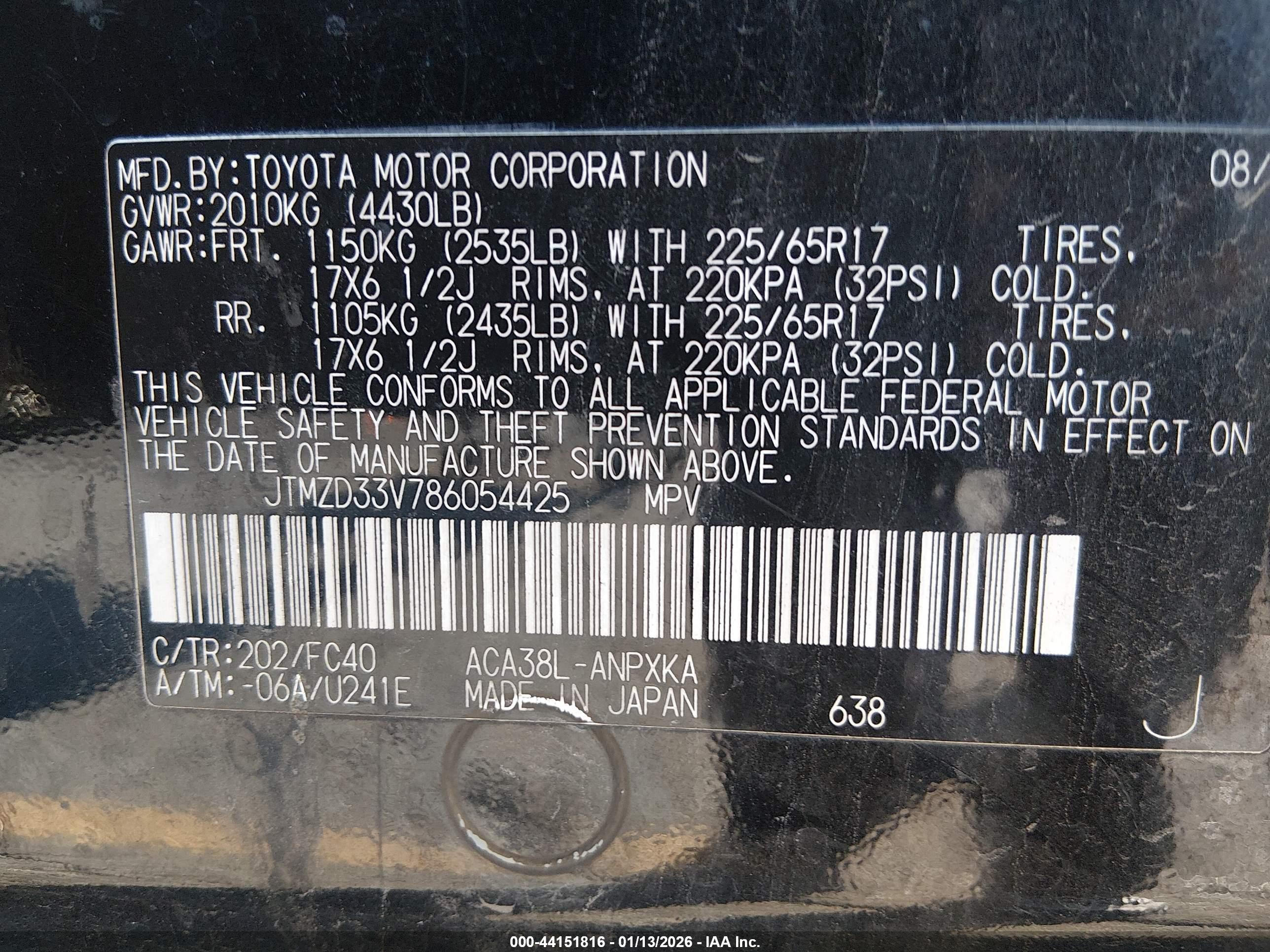 TOYOTA RAV4 image 9