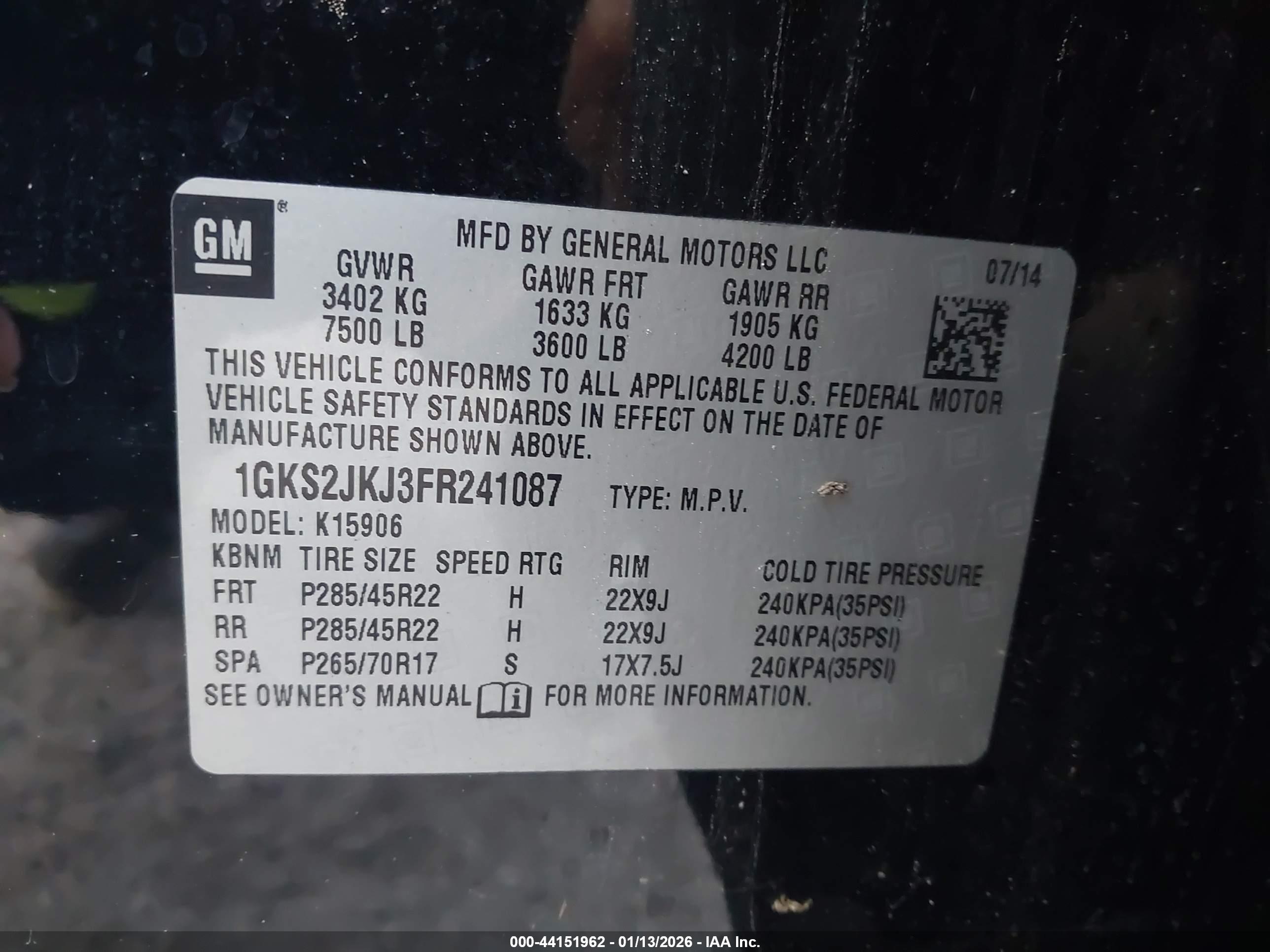GMC YUKON image 9