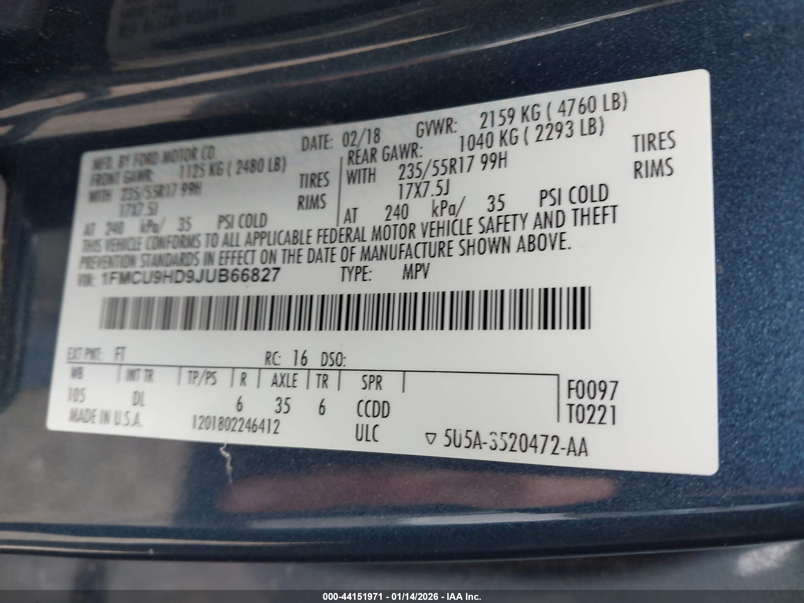 FORD ESCAPE image 9