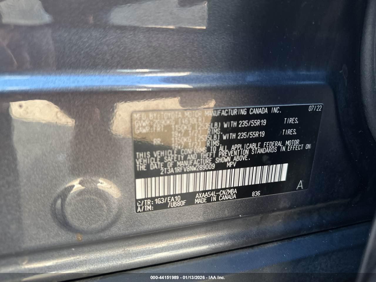 TOYOTA RAV4 image 9