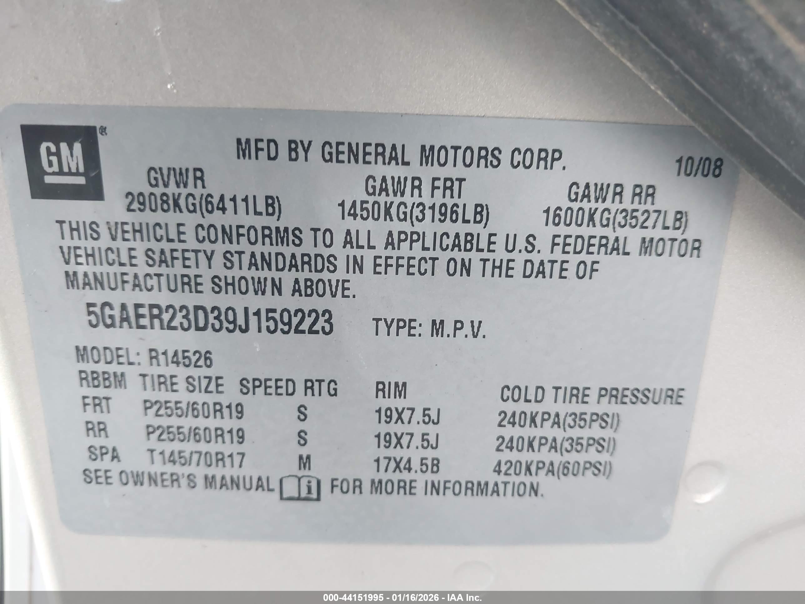 BUICK ENCLAVE image 9