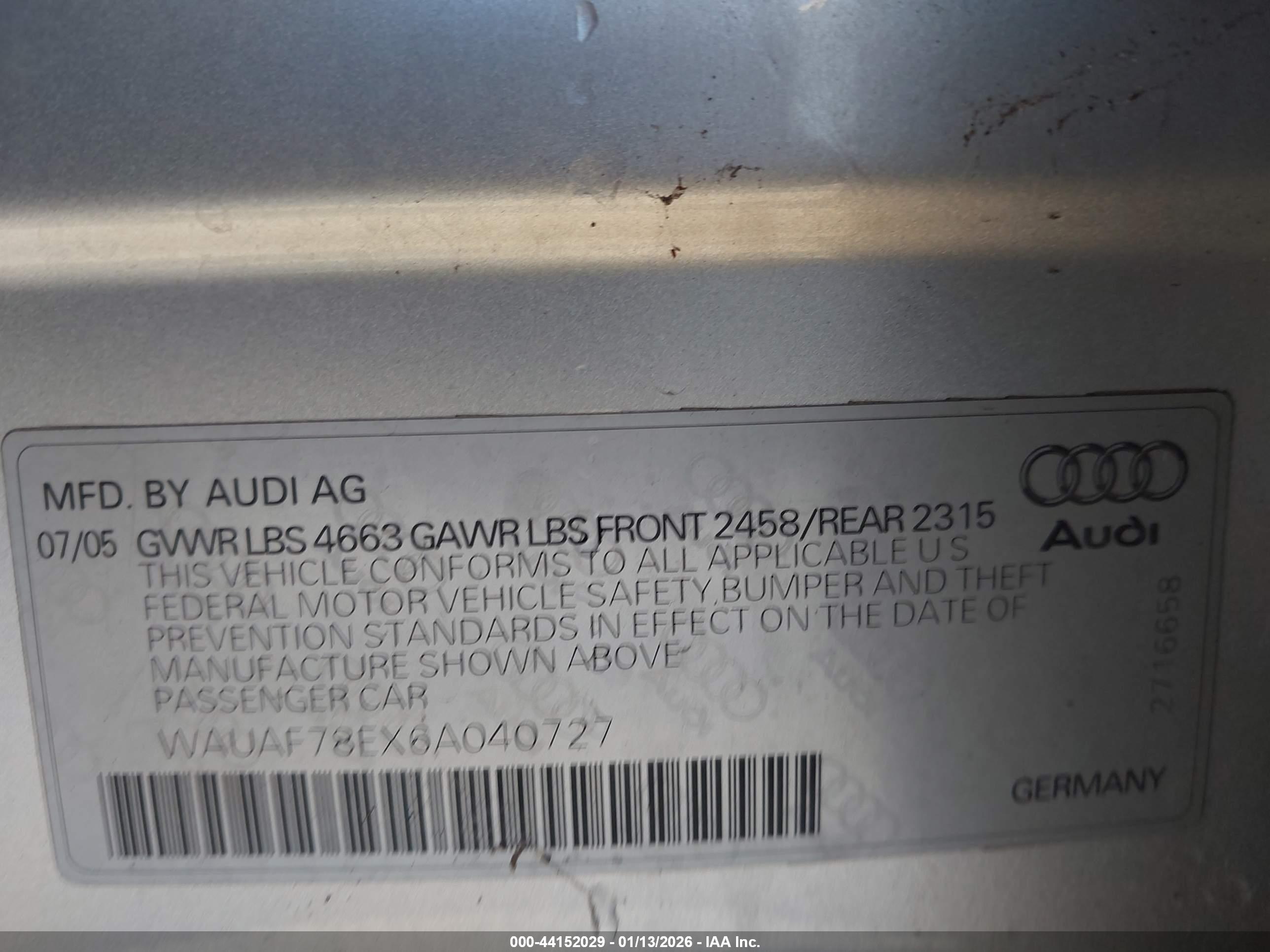 AUDI A4 image 9