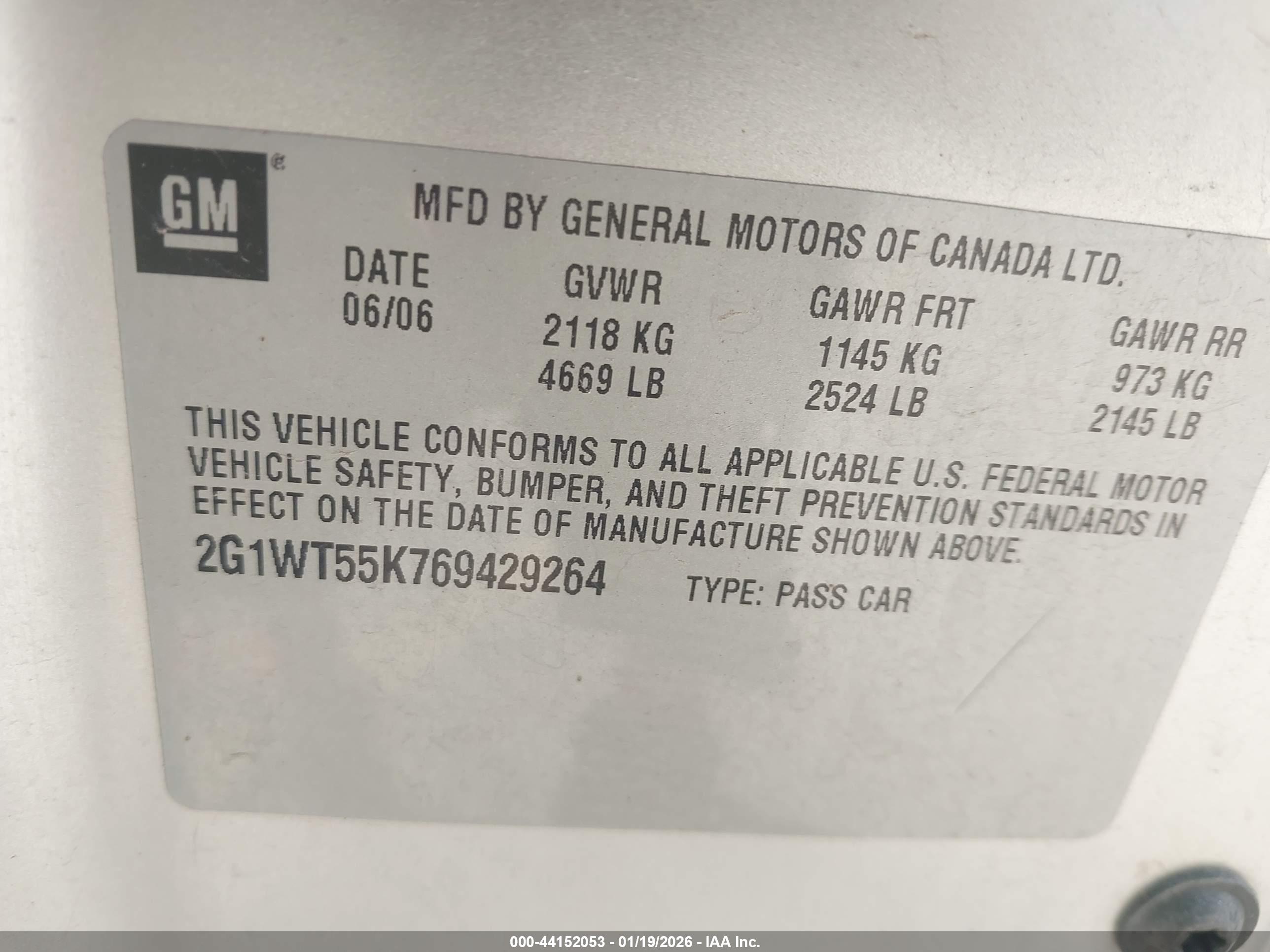CHEVROLET IMPALA image 9