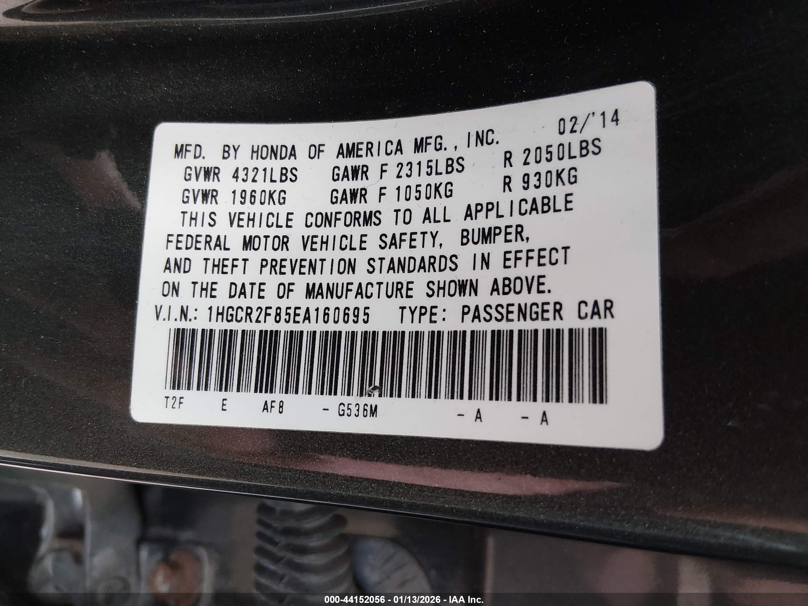 HONDA ACCORD image 9