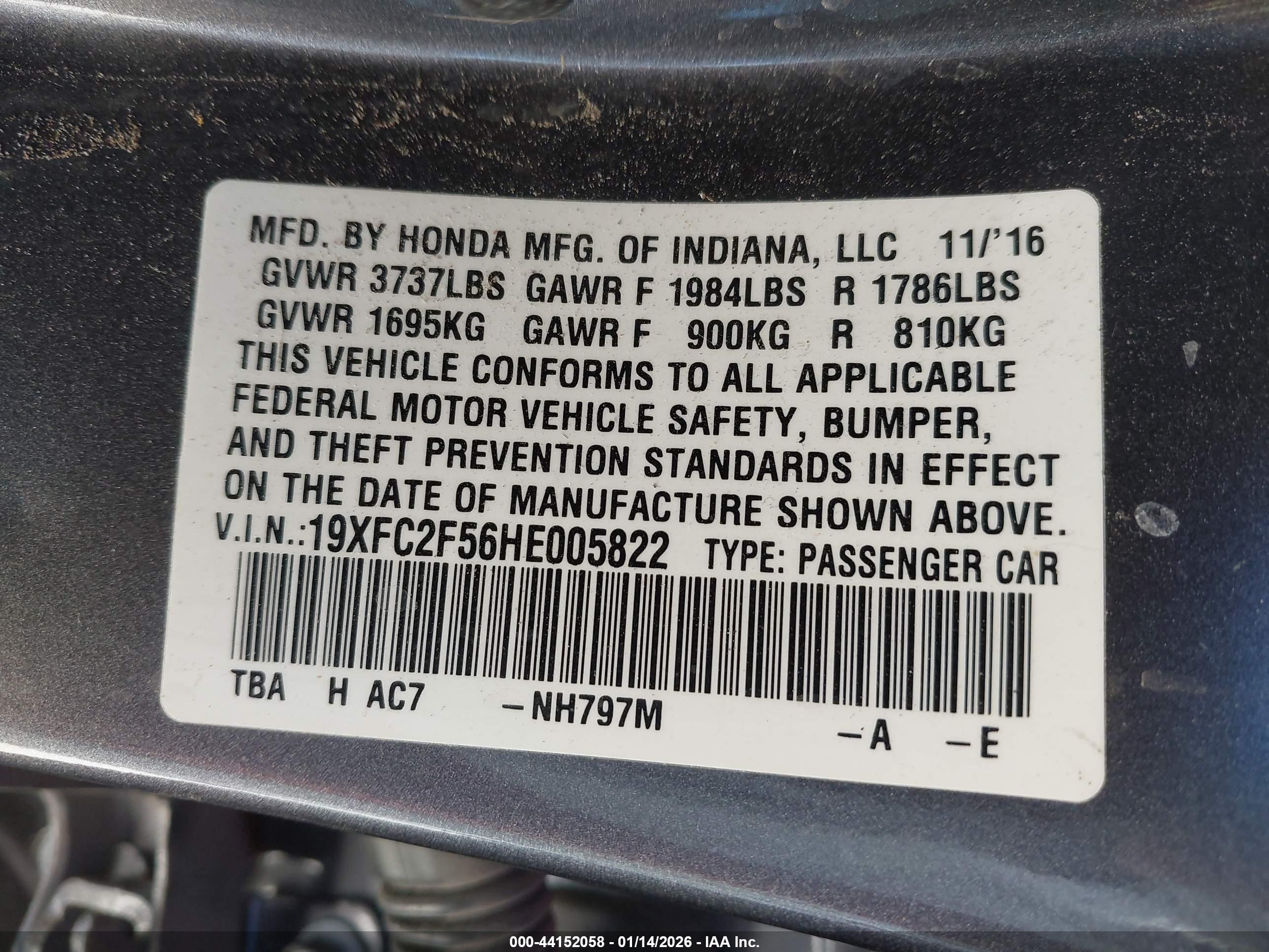 HONDA CIVIC image 9