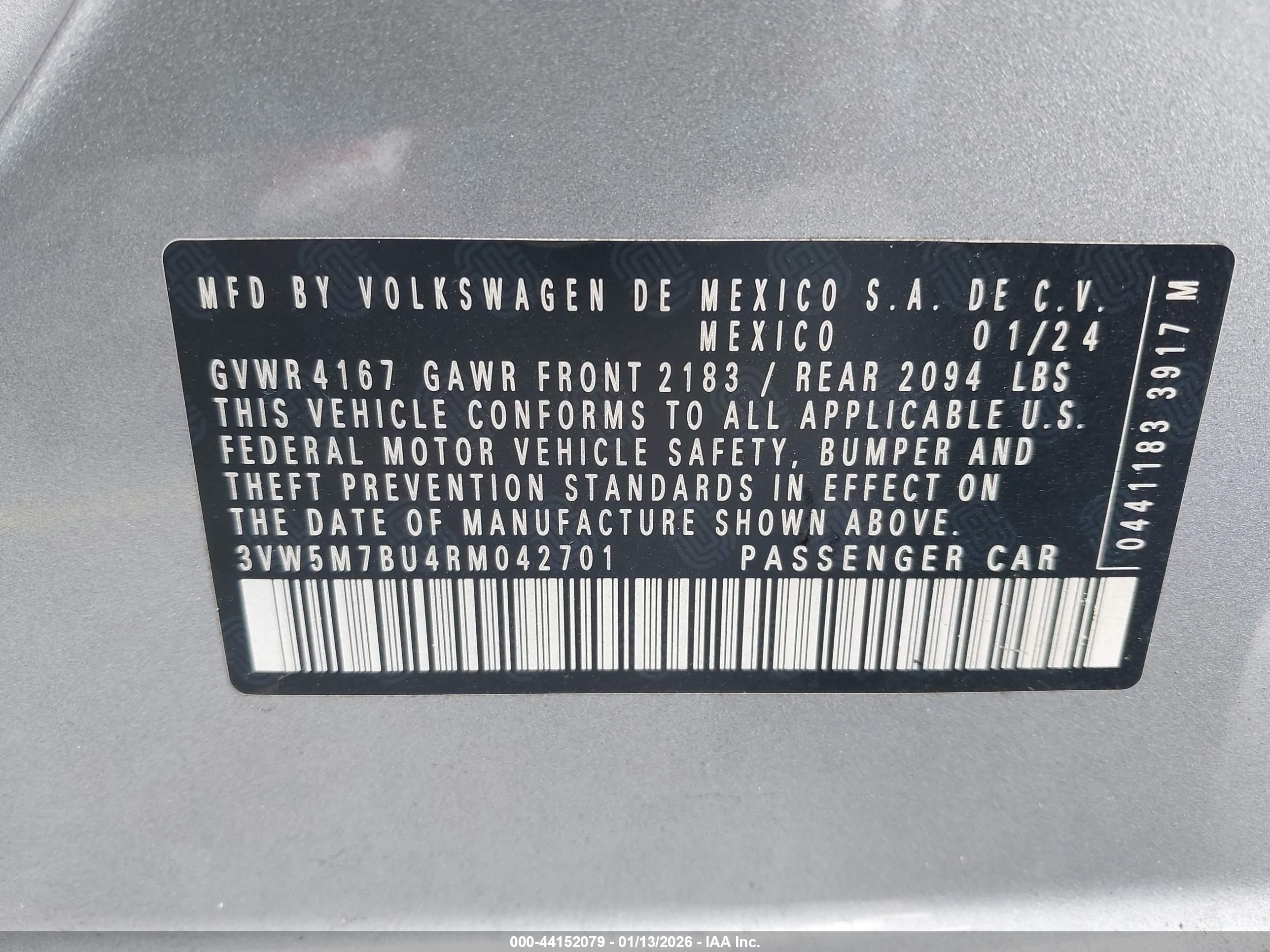 VOLKSWAGEN JETTA image 9