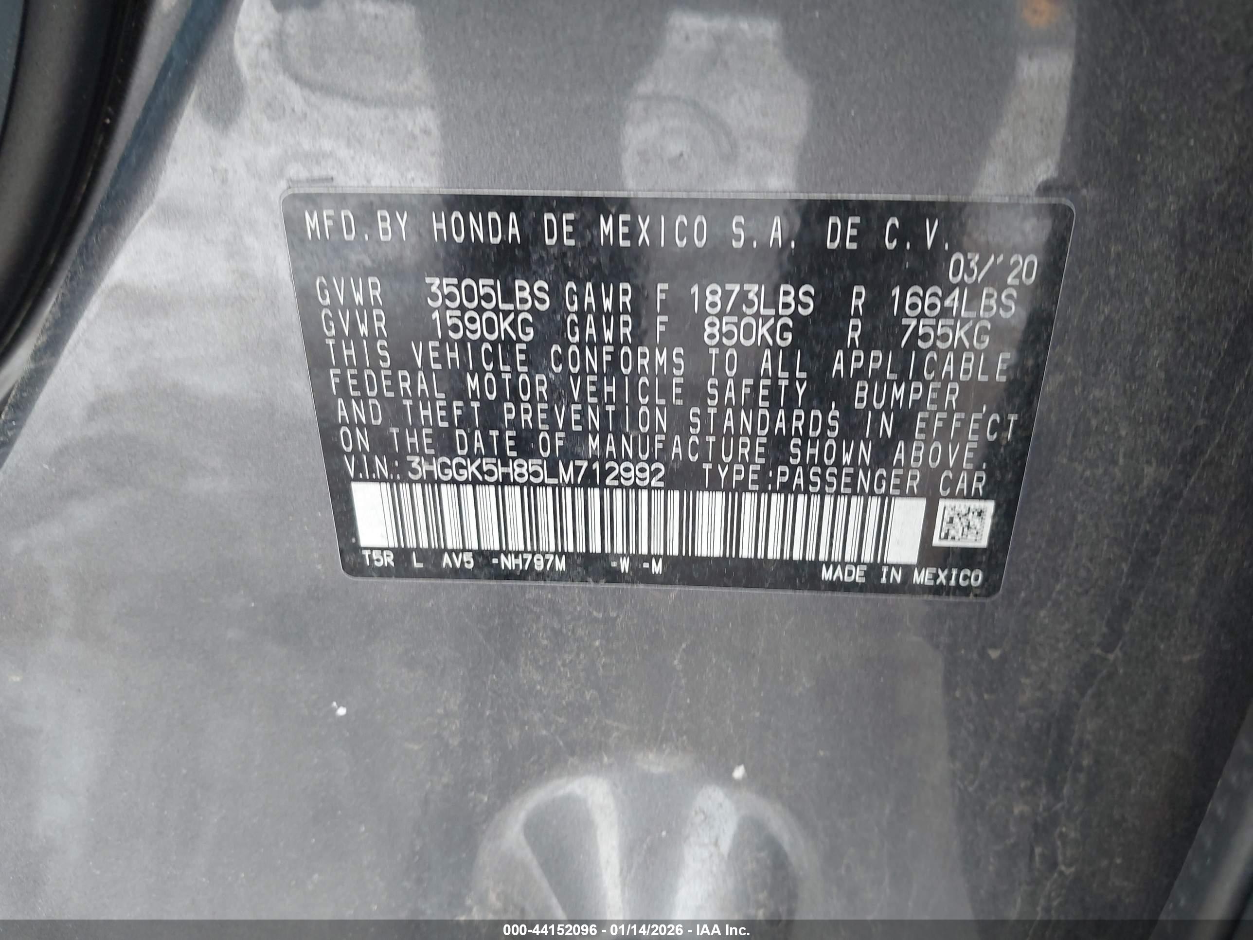 HONDA FIT image 9