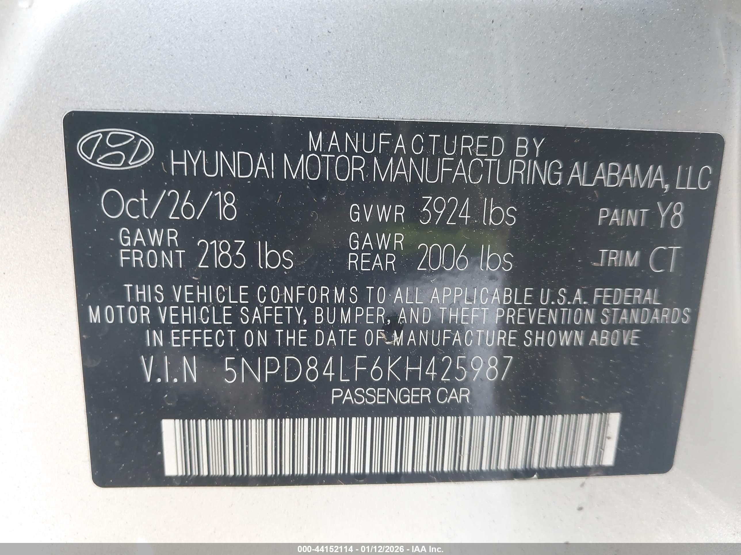 HYUNDAI ELANTRA image 9