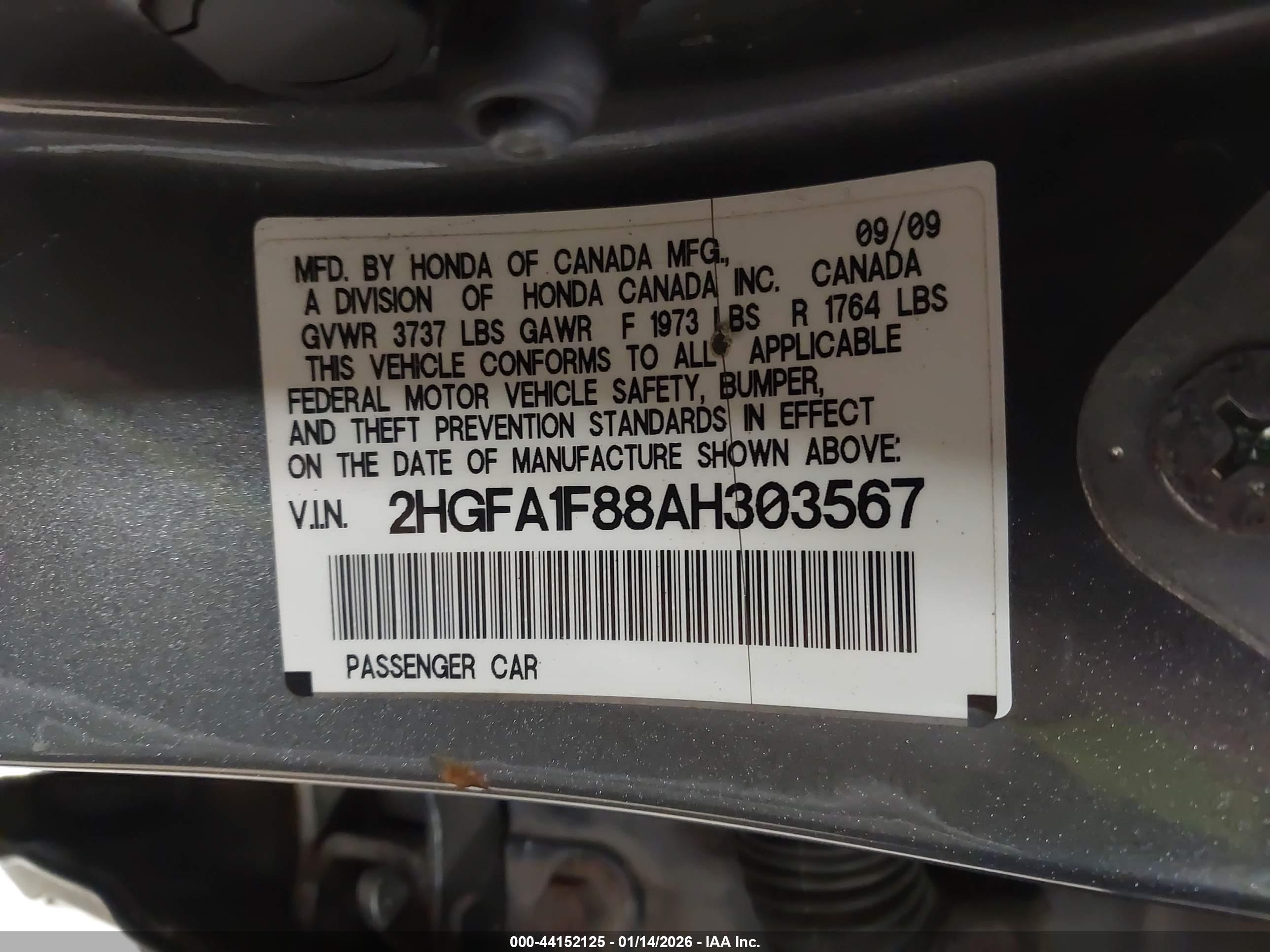 HONDA CIVIC image 9
