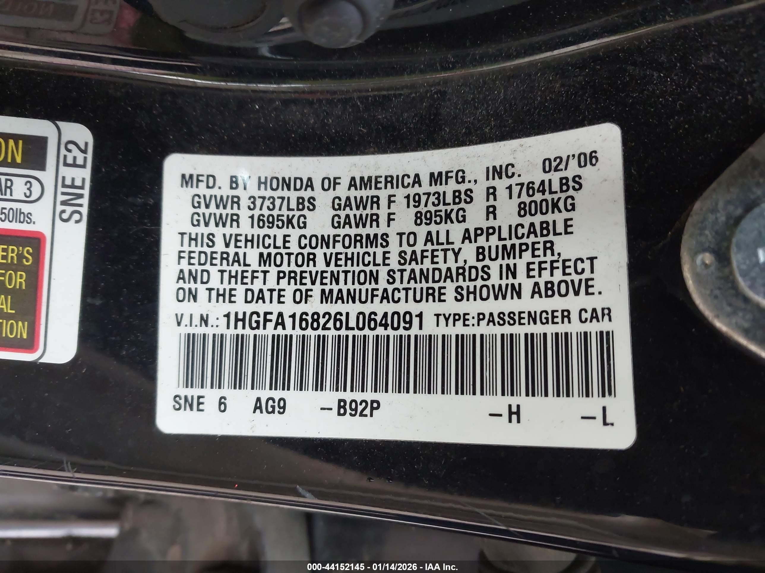 HONDA CIVIC image 9